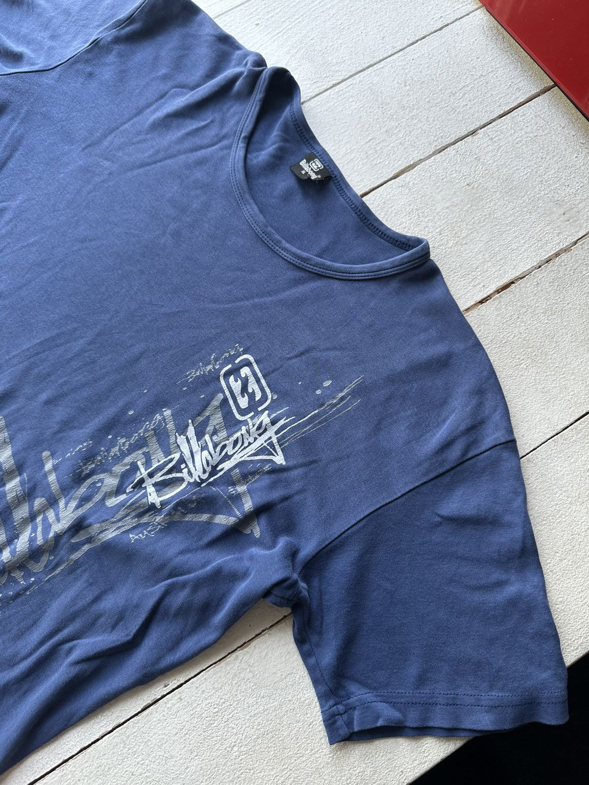 Billabong 🚨Vintage 90s Big Logo BILLABONG faded distressed RARE Y2K Size US XL / EU 56 / 4 - 2 Thumbnail