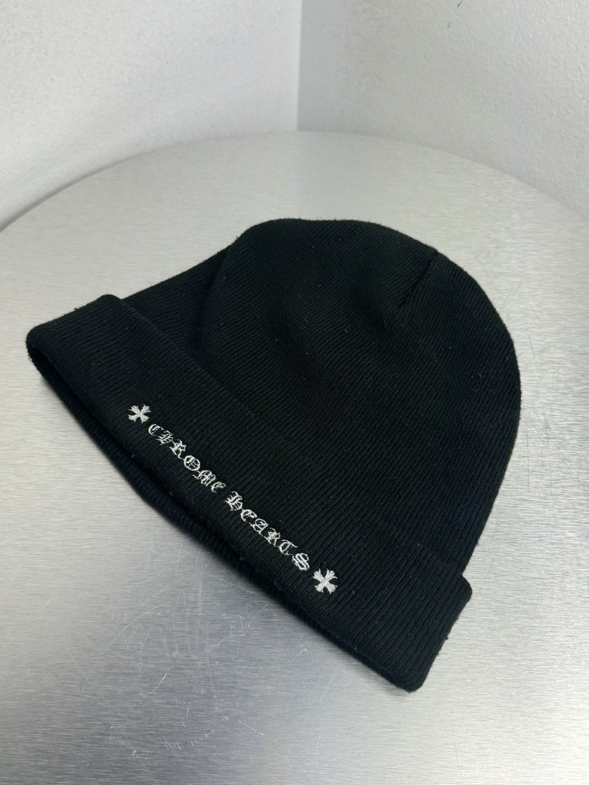 Chrome Hearts Chrome Hearts Matty Boy Chomper Black Beanie Size ONE SIZE - 2 Thumbnail