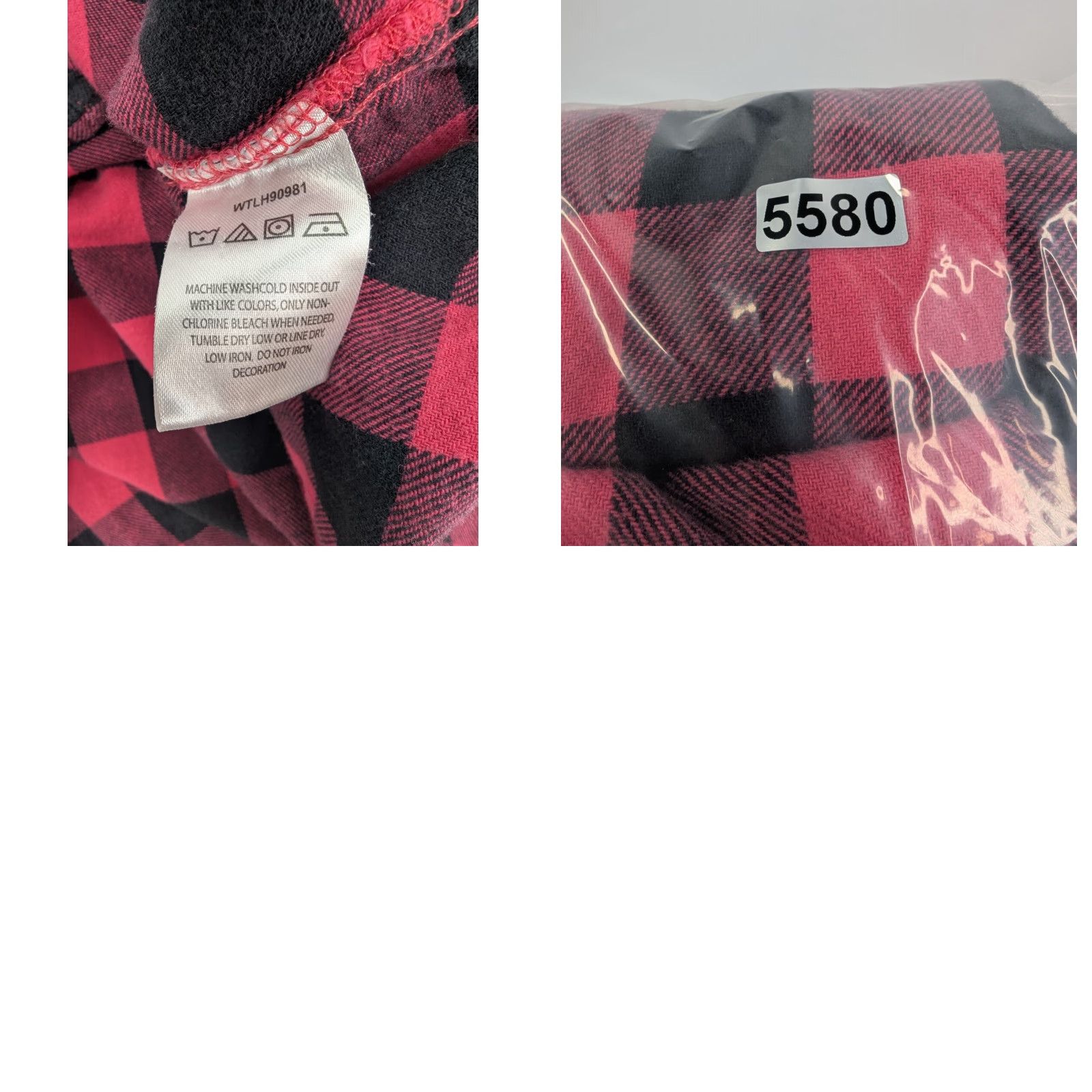 Wrangler VINTAGE Wrangler Wrancher Womens Western 3XL Flannel Red Plaid Pearl Snap Button Shirt Size XXL / US 16-18 / IT 52-54 - 8 Thumbnail