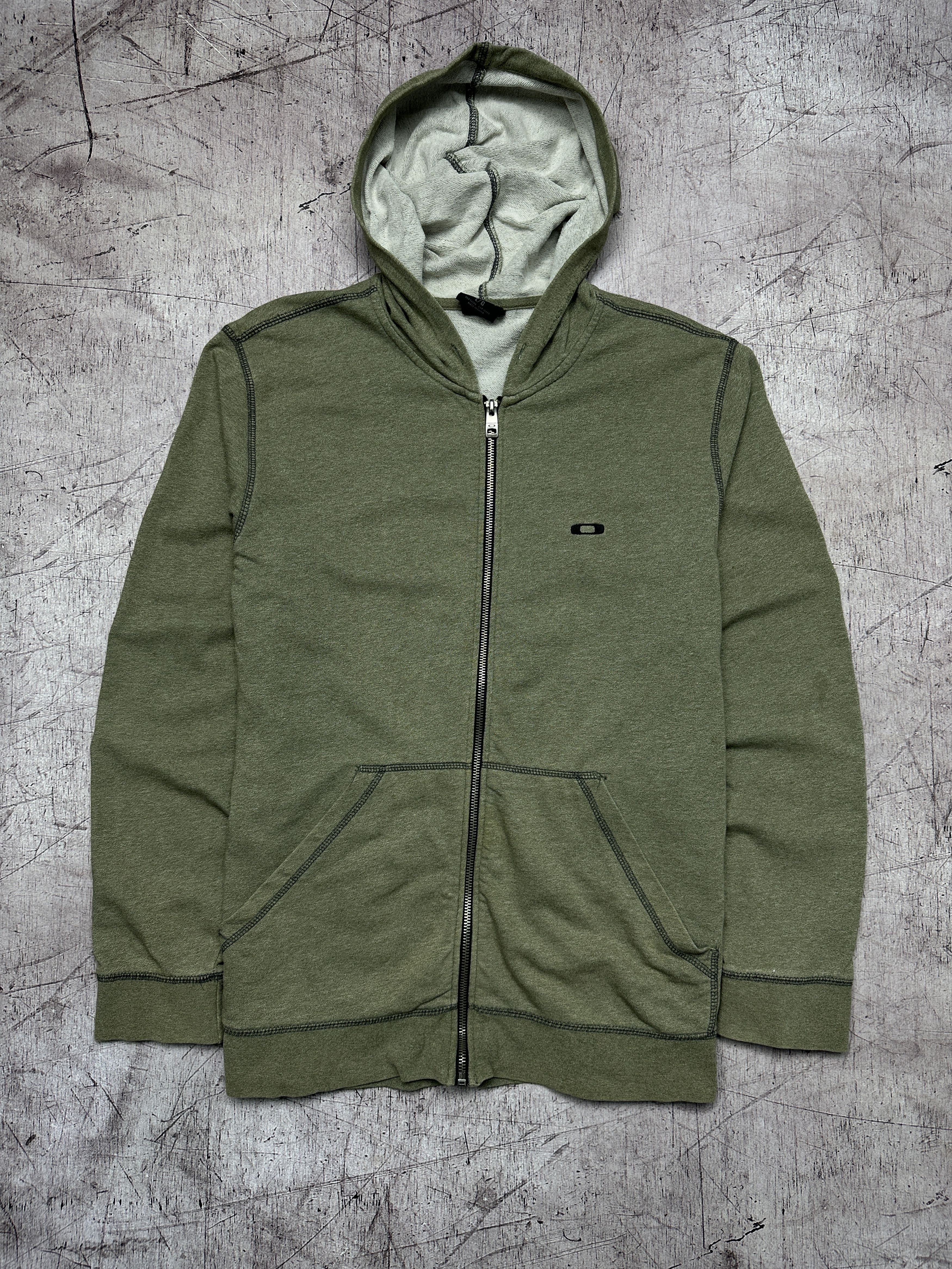 Oakley Oakley Vintage Mens Zip Hoodie Size US L / EU 52-54 / 3 - 1 Thumbnail
