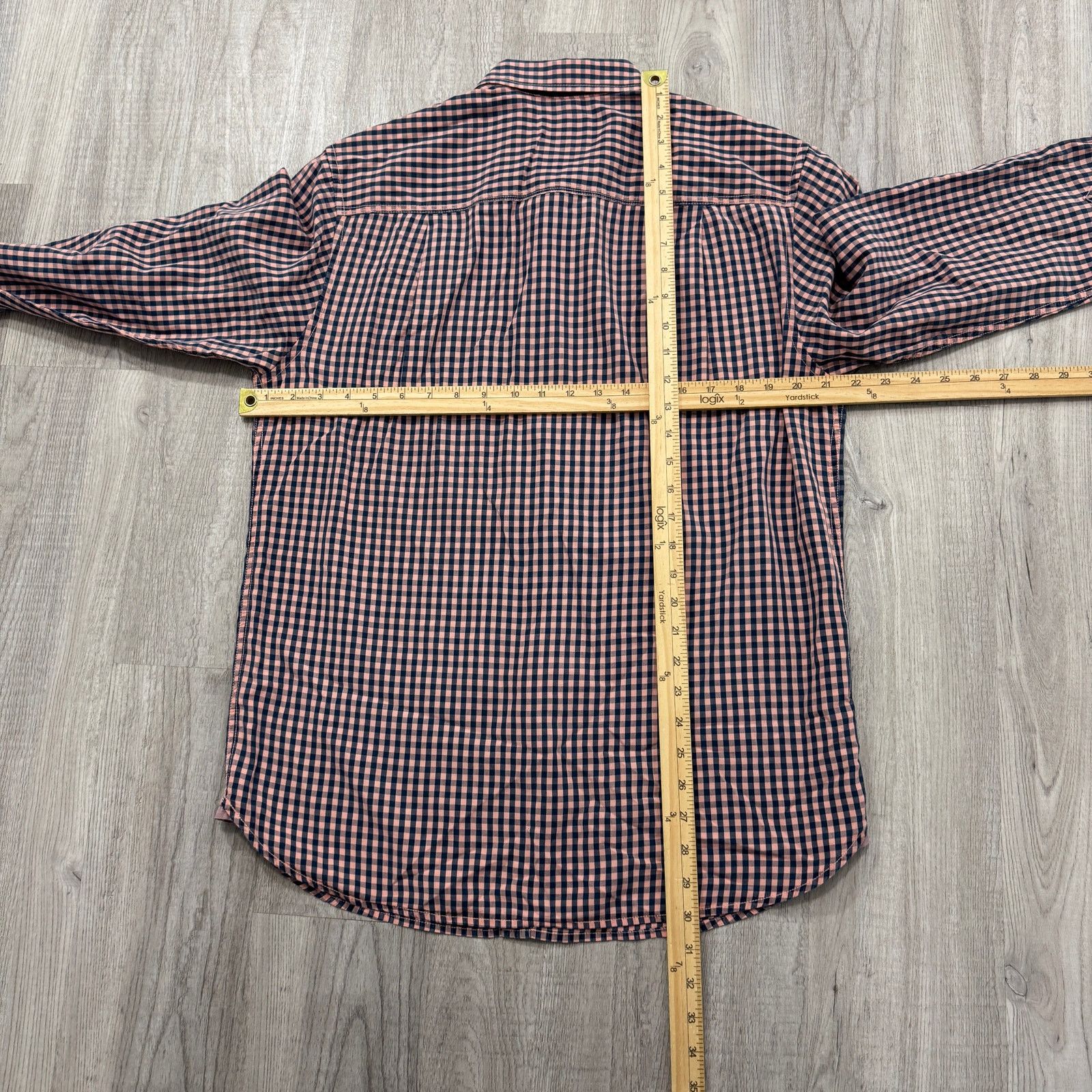 Tommy Bahama Tommy Bahama Jeans Shirt Men's Medium Pink Blue Plaid Check Size US M / EU 48-50 / 2 - 7 Thumbnail