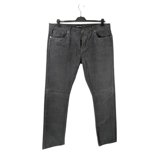 Tom Ford o1rshd1 Denim Straight Jean in Black Size US 40 / EU 56 - 1 Thumbnail