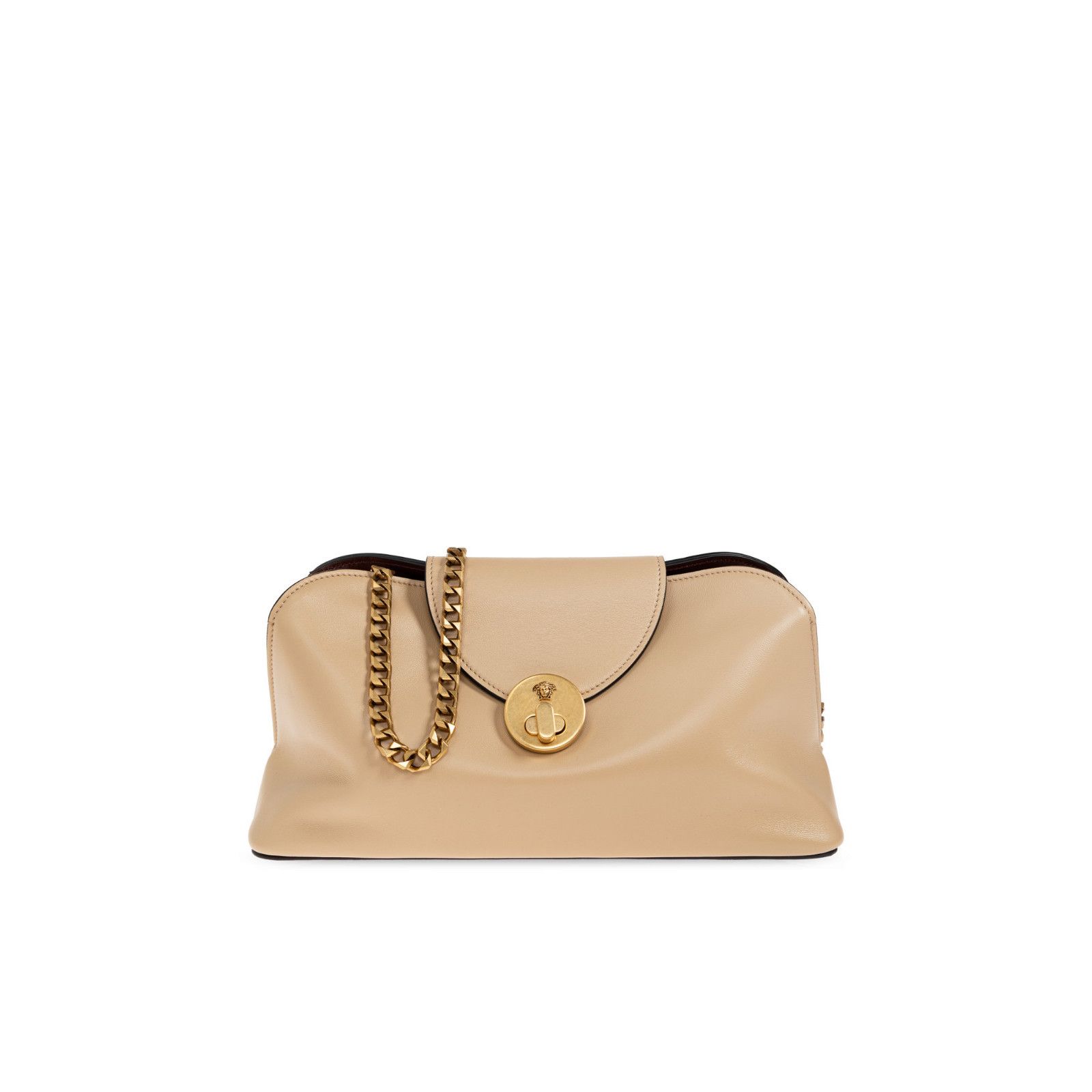 Versace VERSACE Vivian Nappa Leather Beige Shoulder Bag New & Authen Size ONE SIZE - 6 Thumbnail