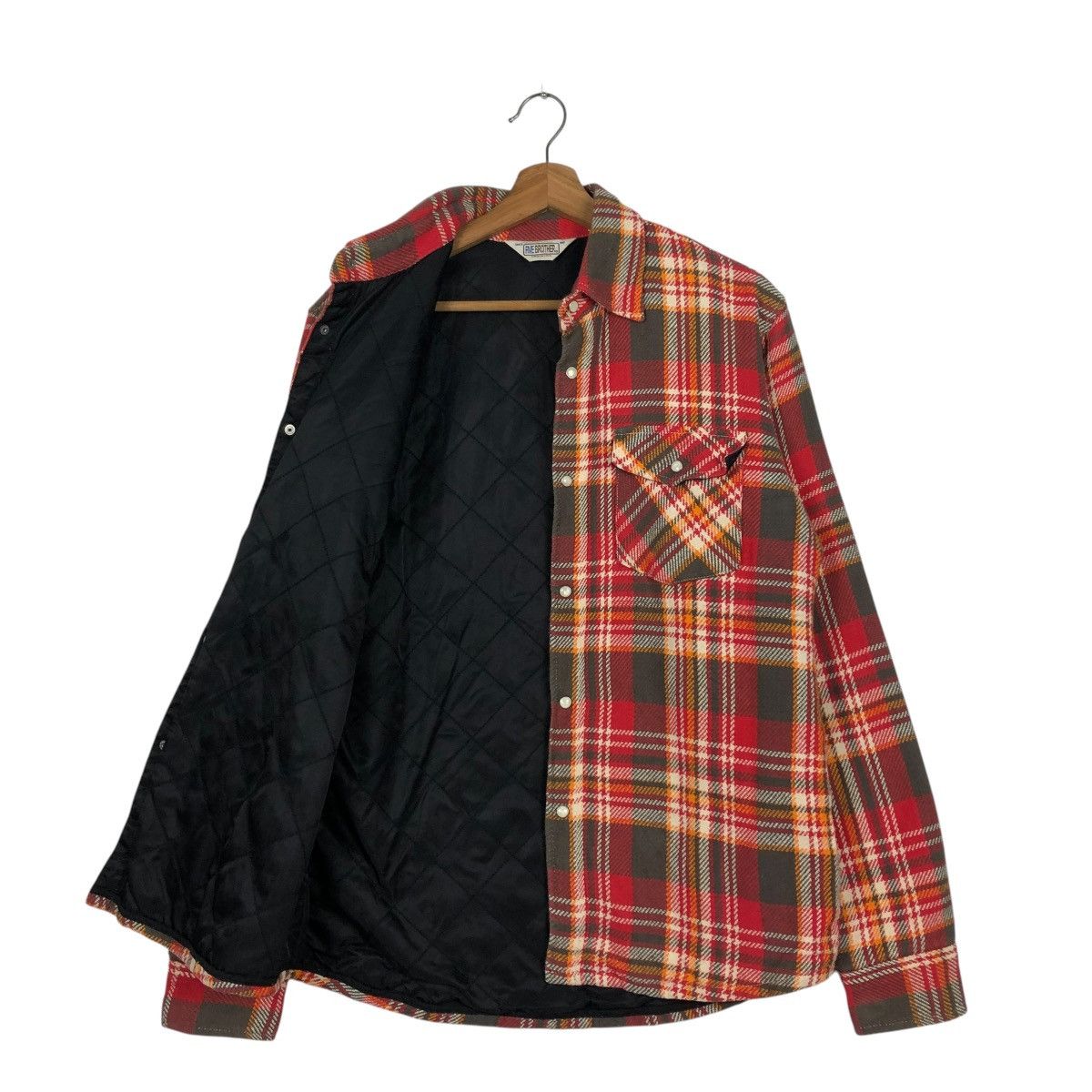 FiveBrother × Vintage 🔥VINTAGE FLANNEL JACKET FIVE BROTHER UNION MADE TARTAN Size US S / EU 44-46 / 1 - 13 Thumbnail