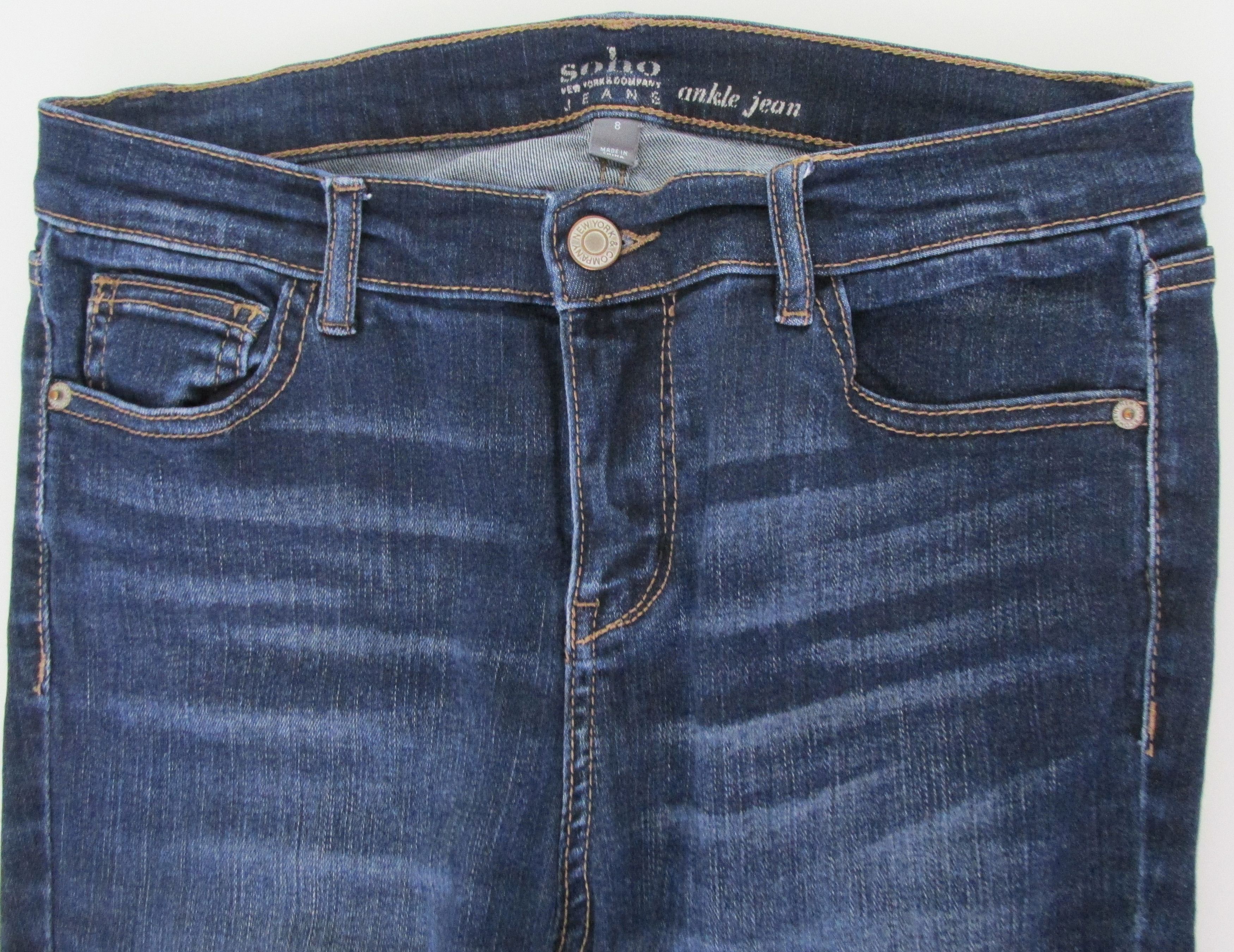 Other N.Y. & Co Women's Soho Ankle Jeans Size 8 Size 30" / US 8 / IT 44 - 3 Thumbnail
