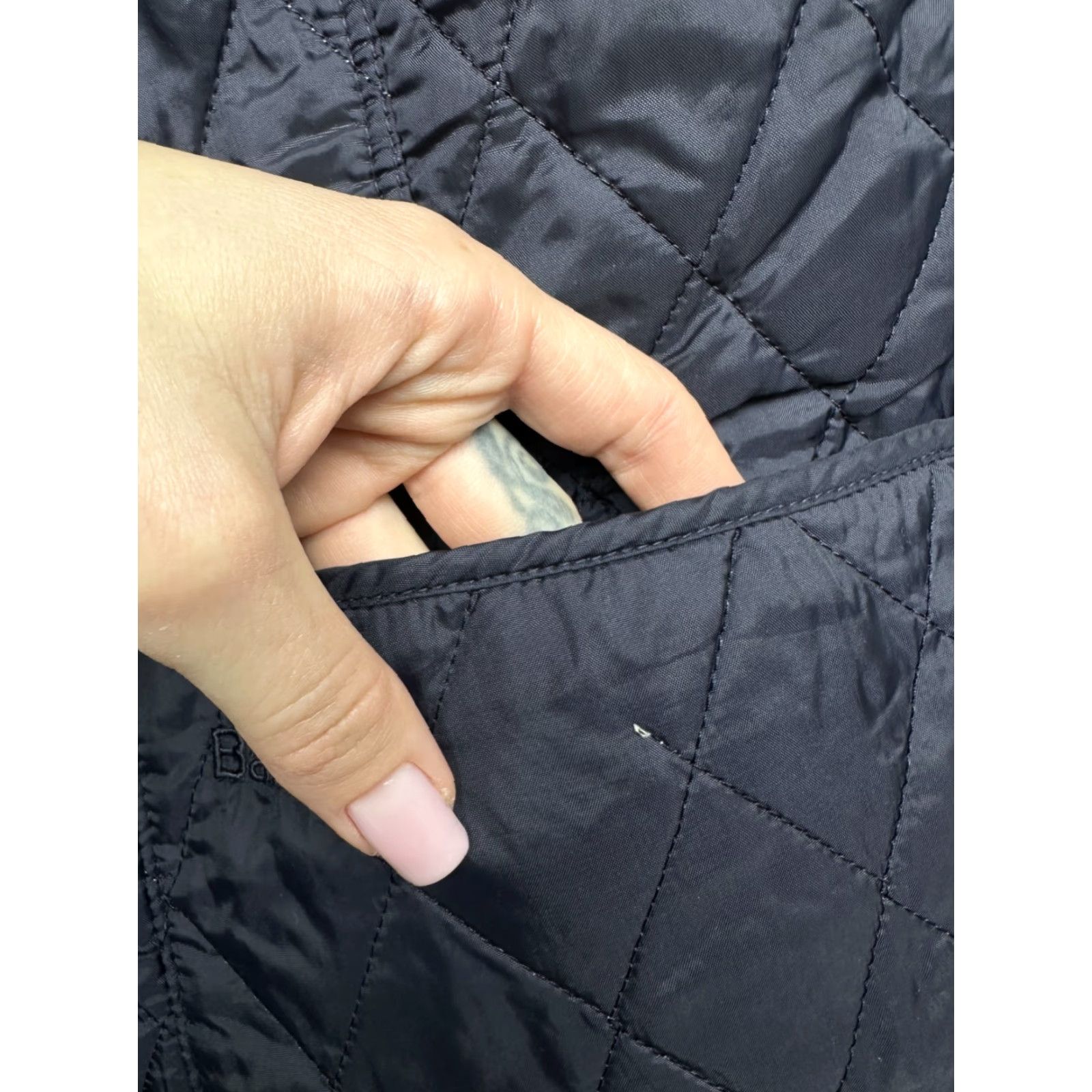 Barbour Barbour Vest Gilet Quilted Barbour Liddesdale Womens Summer UK 14 (L) Blue Quilted Vest Womens Mens Girls Size L / US 10 / IT 46 - 5 Thumbnail