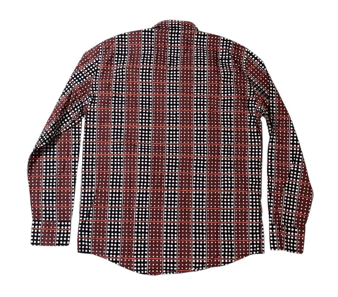 Marni Vintage marni psychedelic polkadot striped button up shirt Size US M / EU 48-50 / 2 - 6 Thumbnail