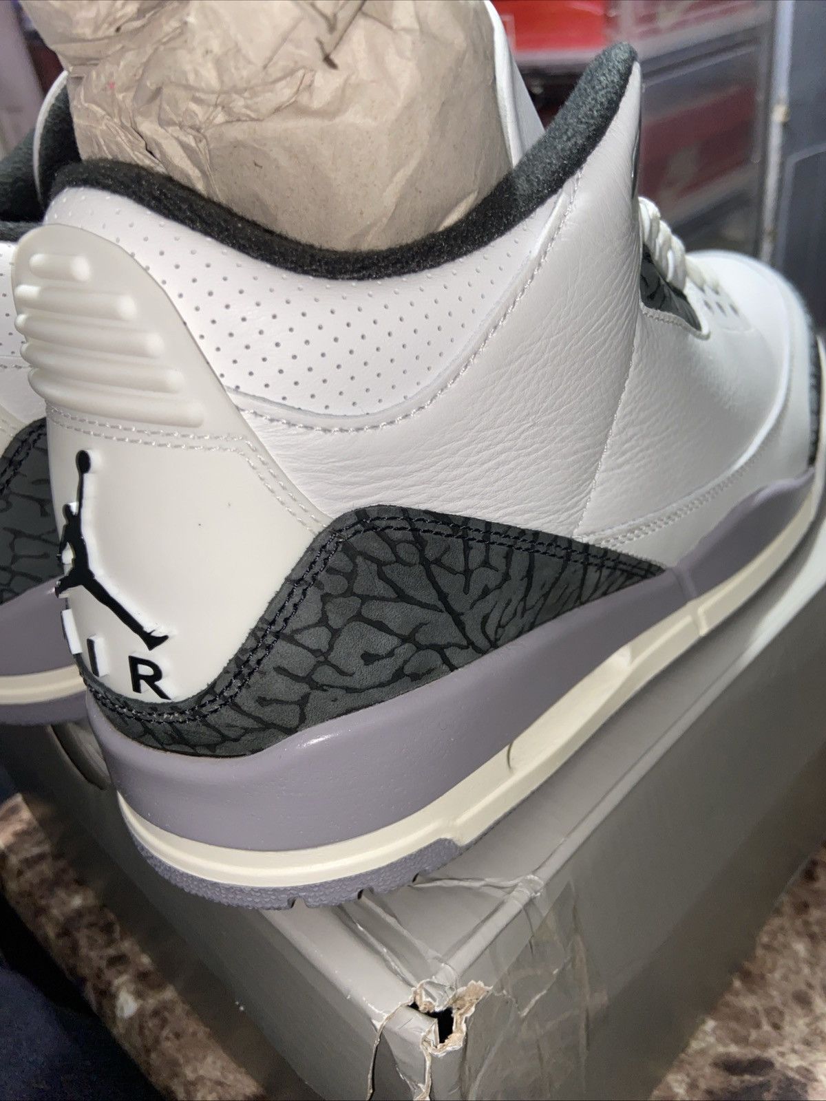 Jordan Brand Air Jordan 3 Retro 'Cement Grey' Size 11.5 Size US 11.5 / EU 44-45 - 20 Thumbnail