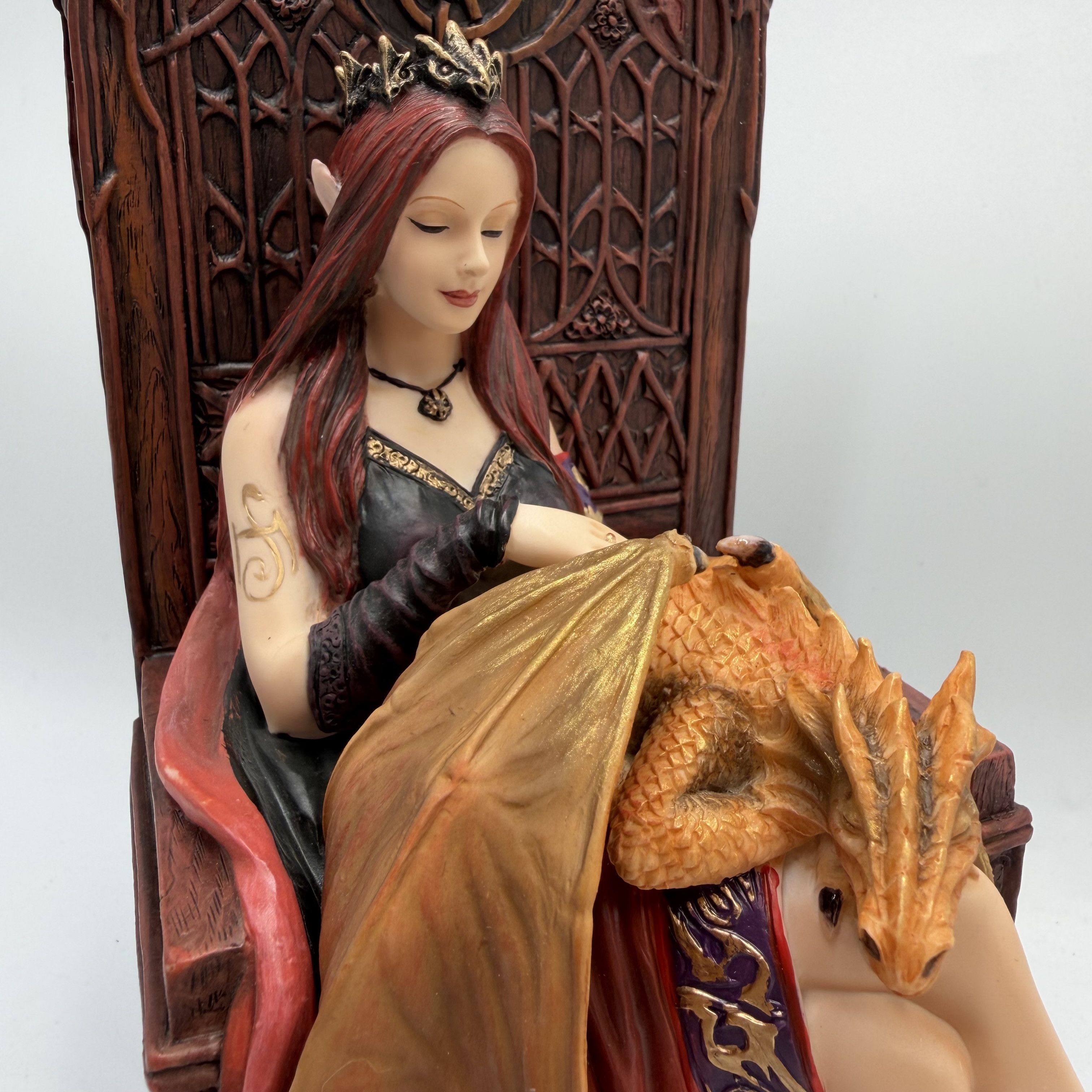 Other Anne Stokes Dragon Friendship Figurine Gothic Fantasy Statue Size ONE SIZE - 1 Thumbnail