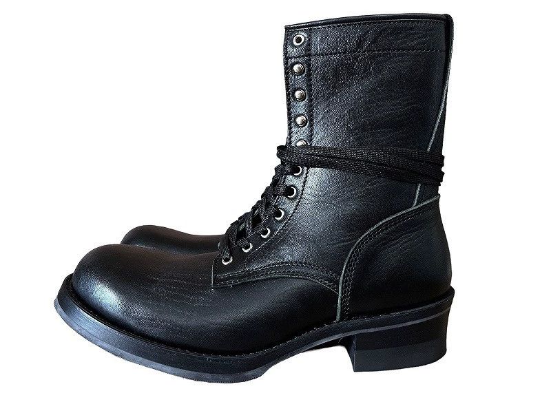 Addict Clothes Japan Black Addict Work Boots for Men Size US 10 / EU 43 - 1 Thumbnail