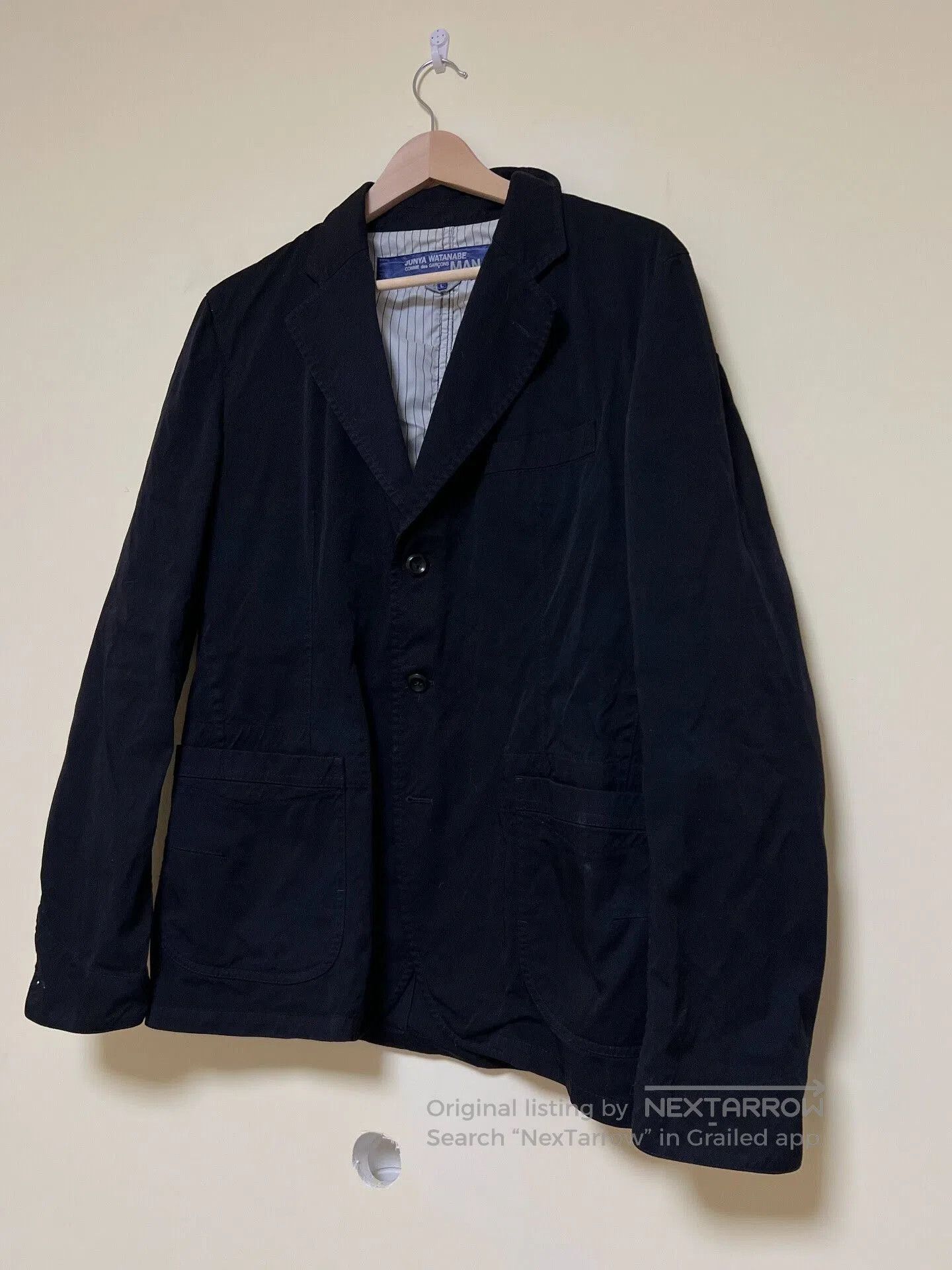 Junya Watanabe Junya Watanabe Black Casual Suit Jacket. Size US L / EU 52-54 / 3 - 1 Thumbnail