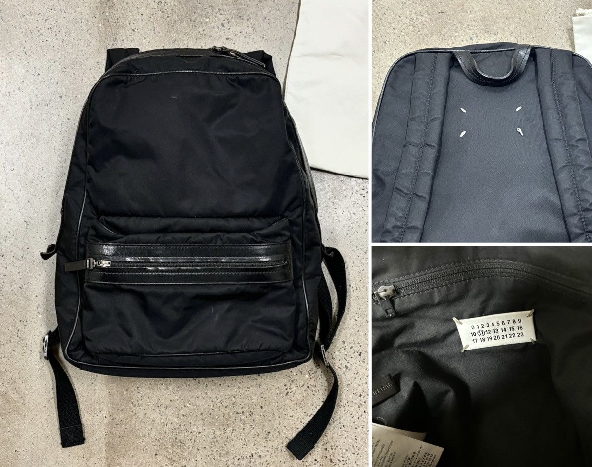 Maison Margiela Maison Margiela nylon/leather backpack Size ONE SIZE - 1 Thumbnail