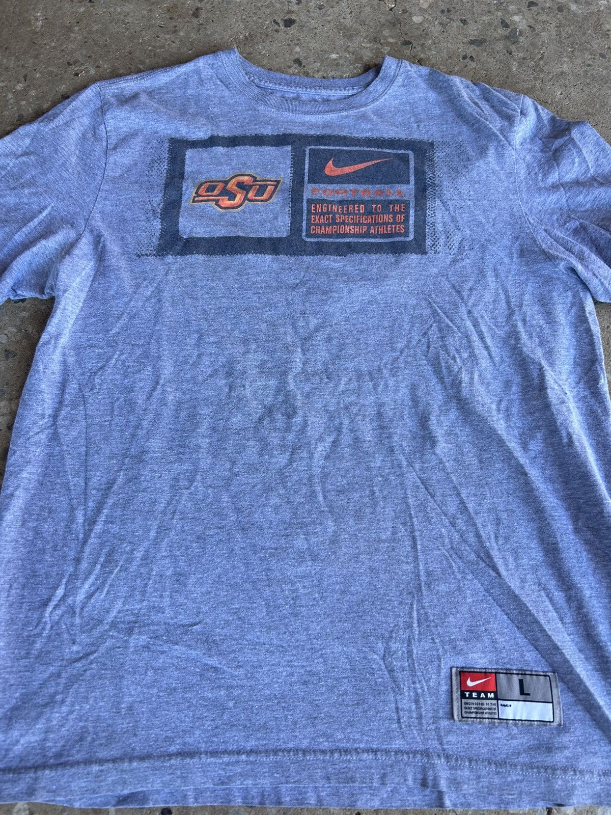 Nike Vintage Oklahoma state nike tee Size US L / EU 52-54 / 3 - 2 Thumbnail