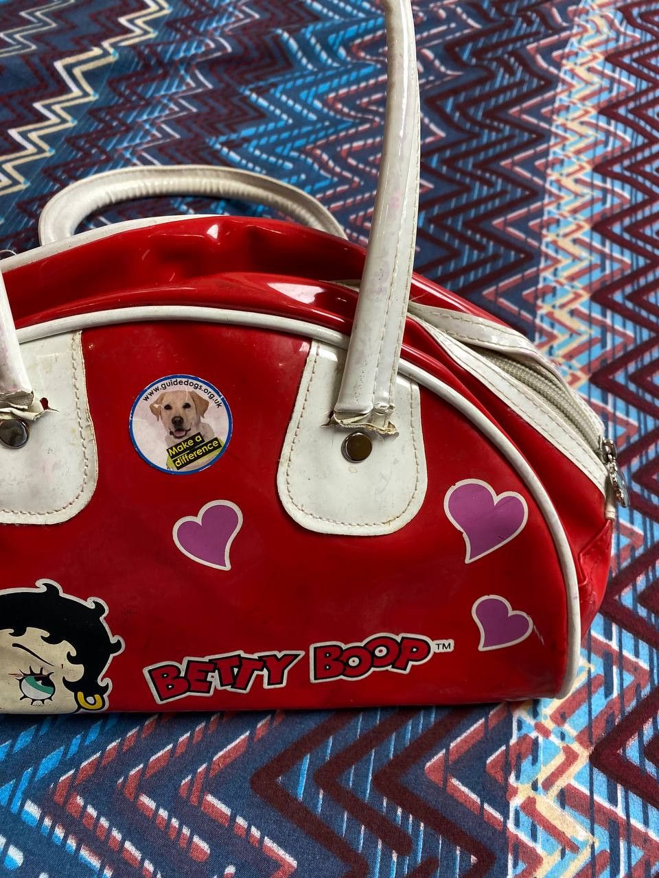 Cartoon Network mini Bags red Cartoon Network Betty Boop Vintage Streetwear Size ONE SIZE - 3 Thumbnail