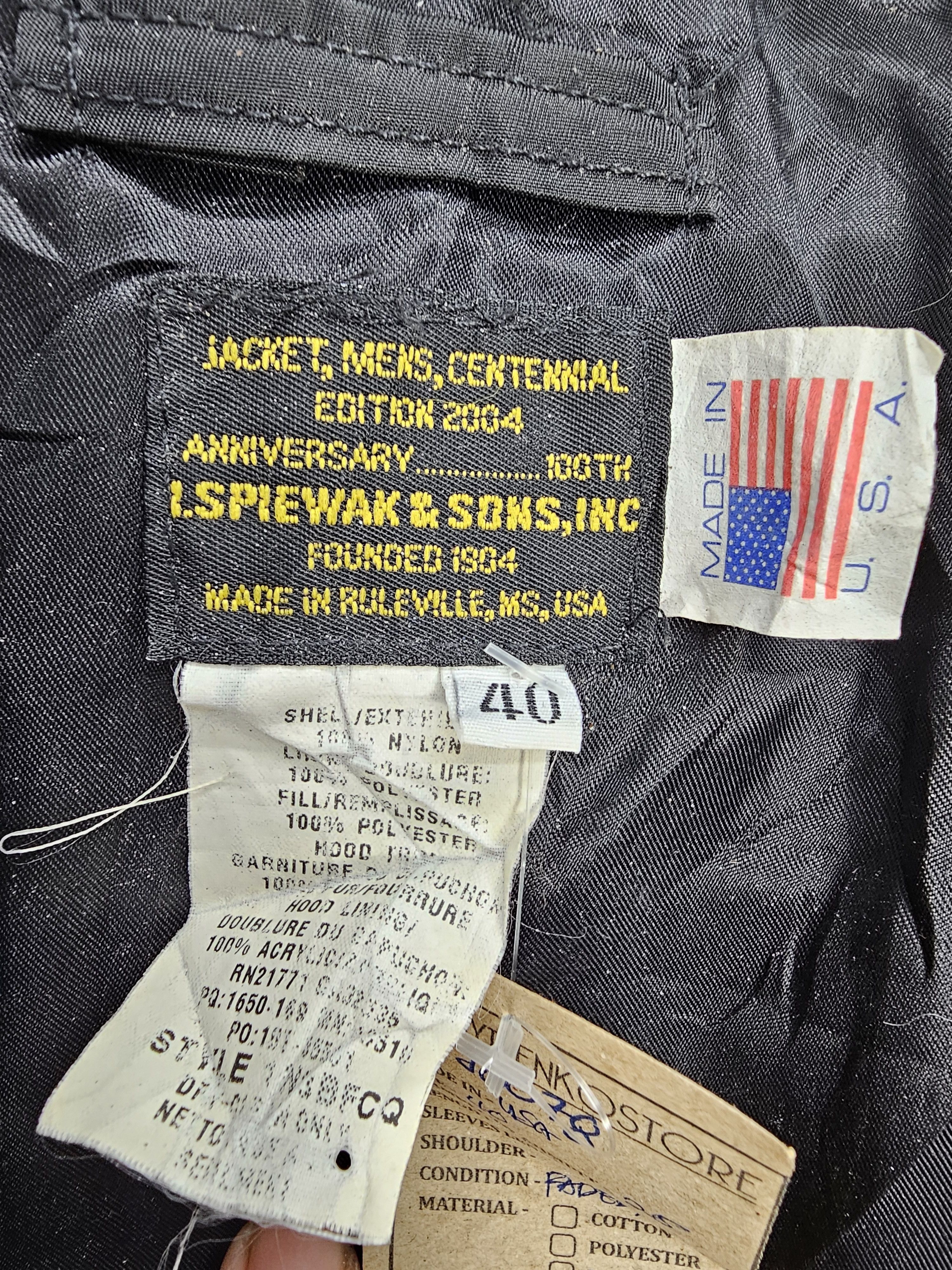 Other 2004 I.SPIEWAK & SONS Parka Military Army Jacket J0078 Size US XXS / EU 40 - 16 Thumbnail