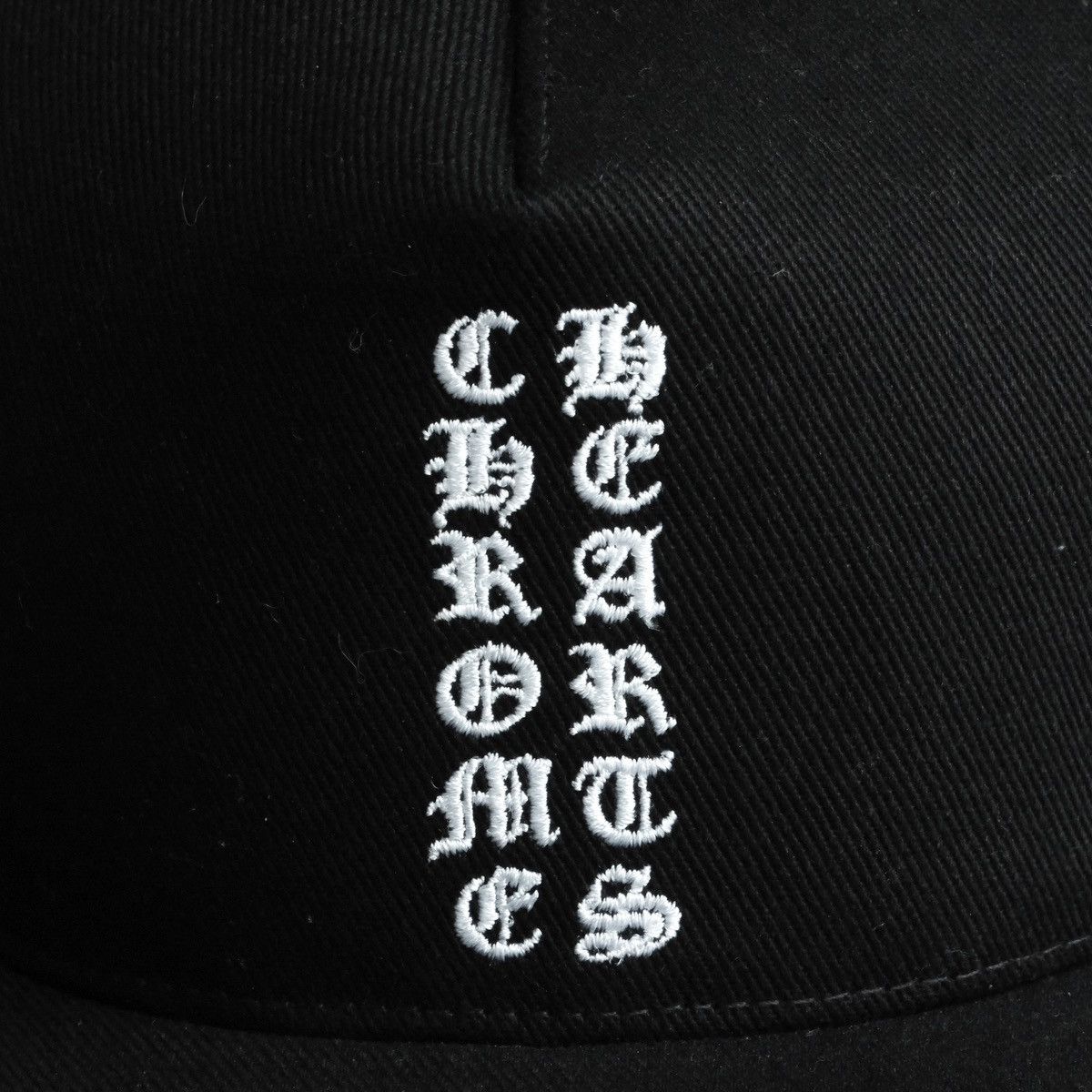 Chrome Hearts CHROME HEARTS BASEBALL CAP - VERTICAL LOGO DENIM Size ONE SIZE - 3 Thumbnail