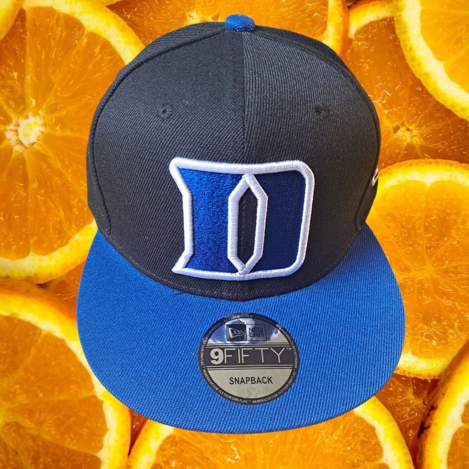 New Era New Era Duke Blue Devils 9FIFTY Snapback Hat Cap Black Blue Size ONE SIZE - 1 Thumbnail