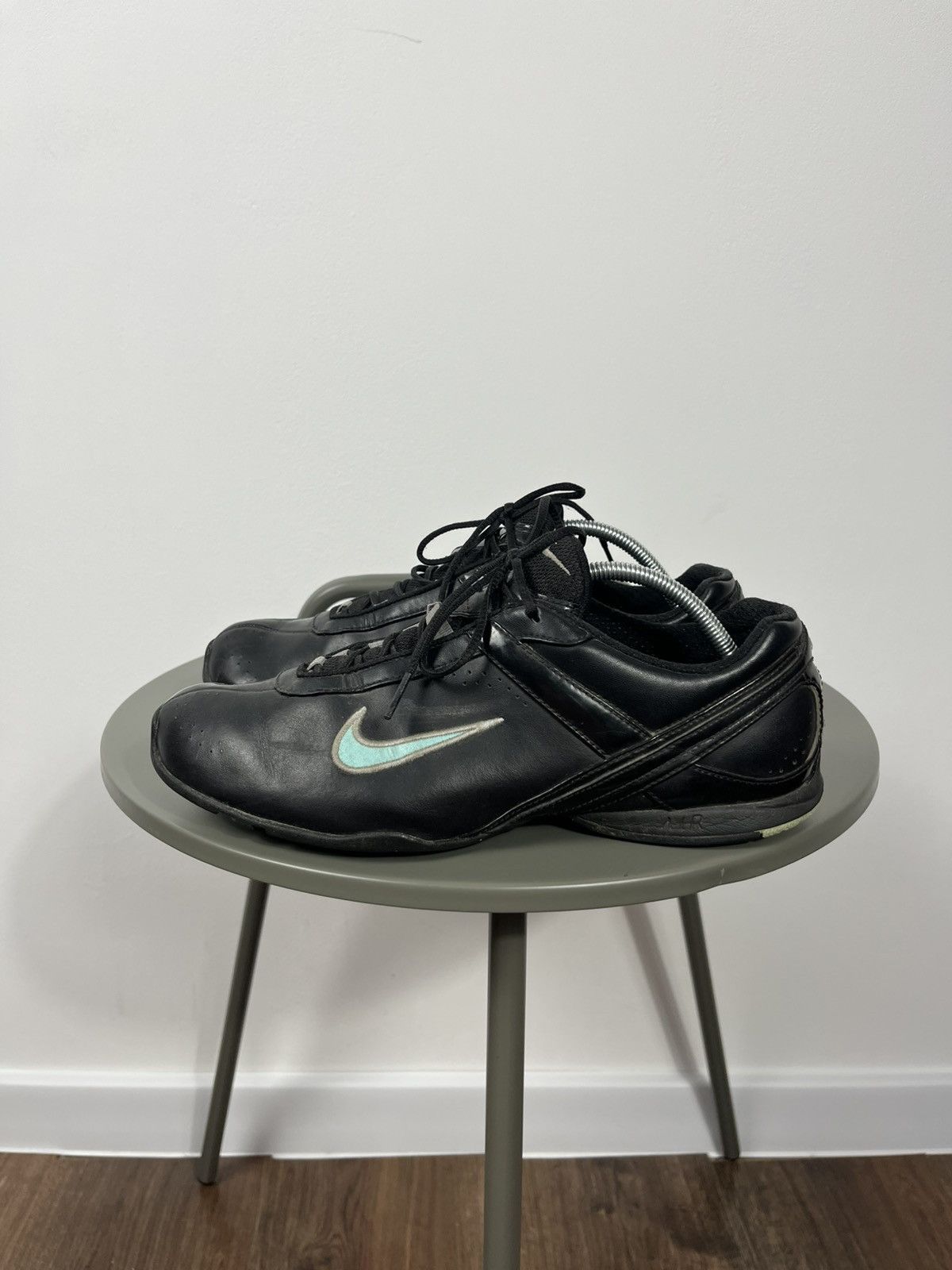Nike Vintage Nike Air Black Leather Sneakers Women’s US 8.5 Size US 8.5 / IT 38.5 - 6 Thumbnail