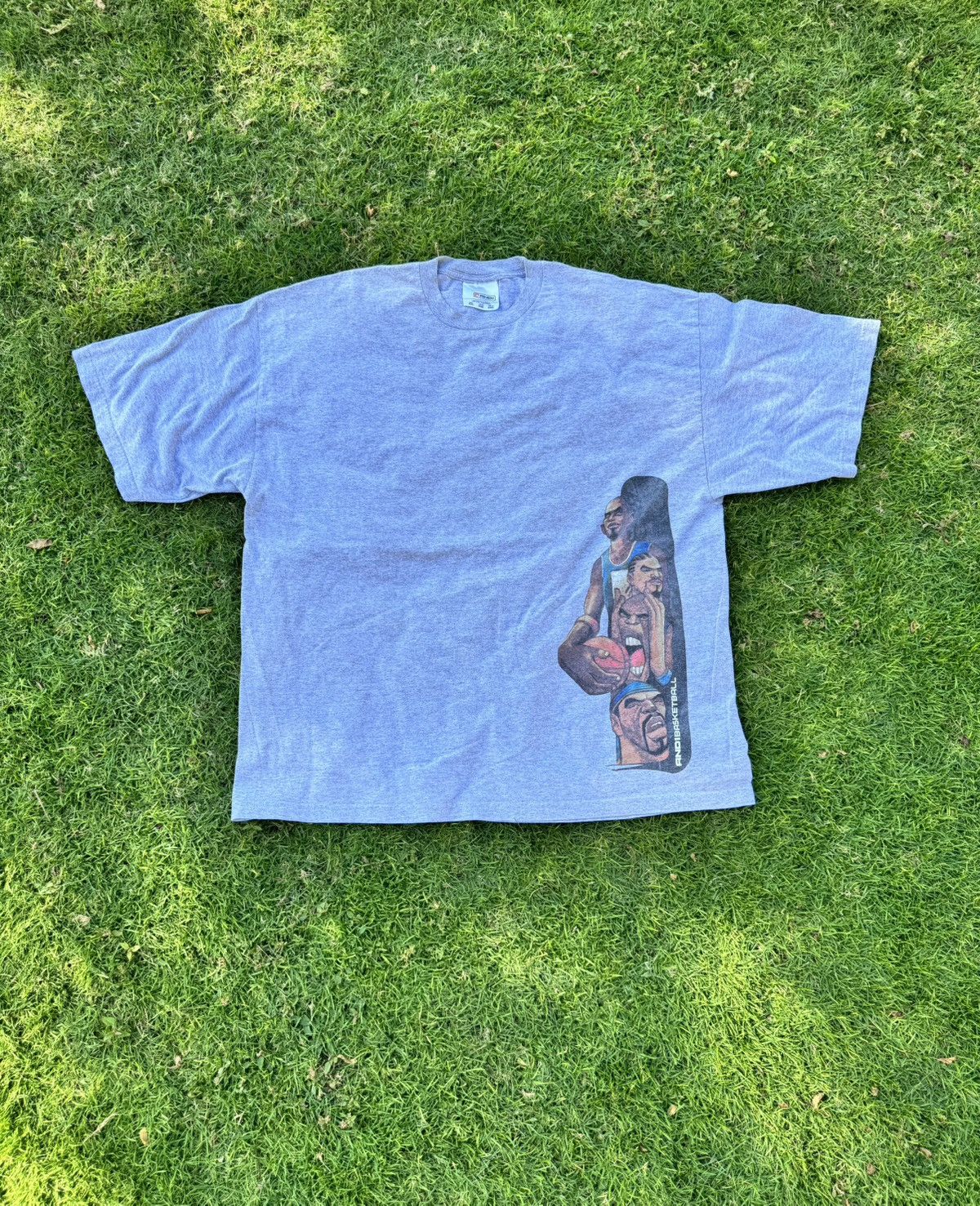 t-shirt and1 basketball vintage