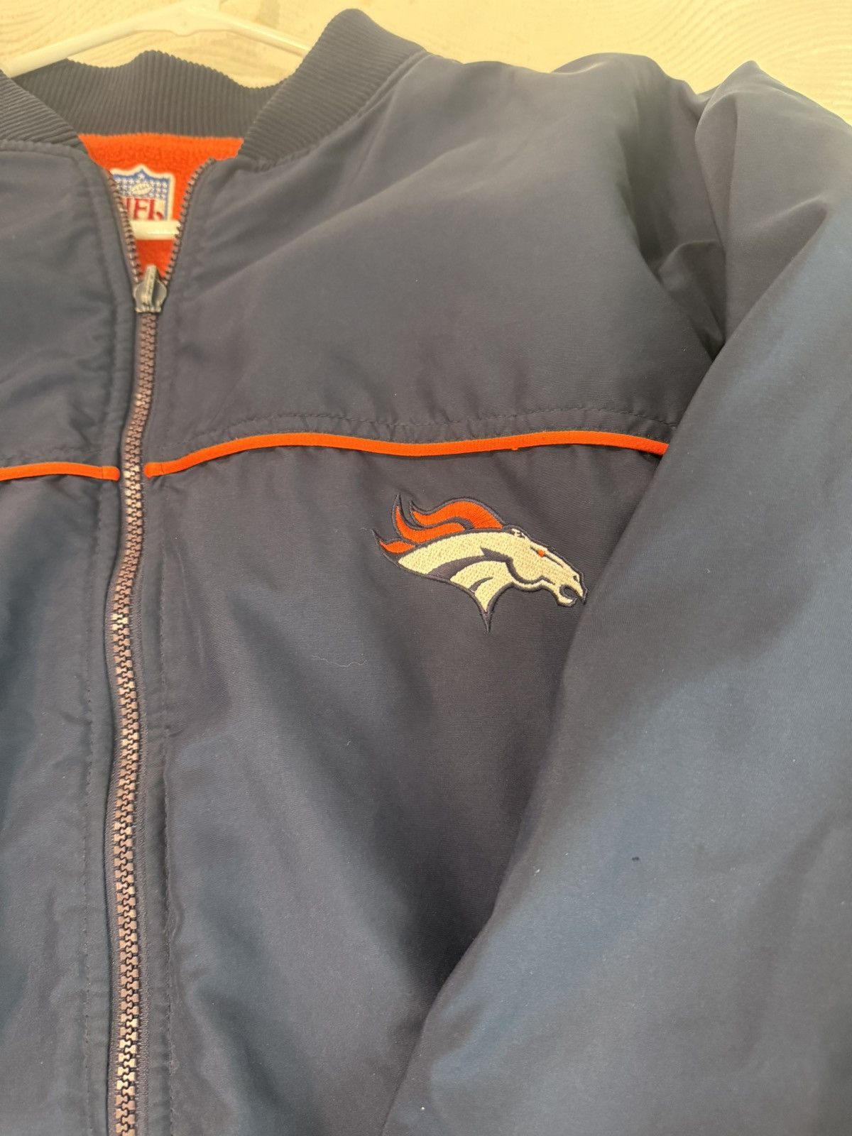 Nike 90s Denver Broncos bomber/windbreaker jacket Size US XL / EU 56 / 4 - 2 Thumbnail