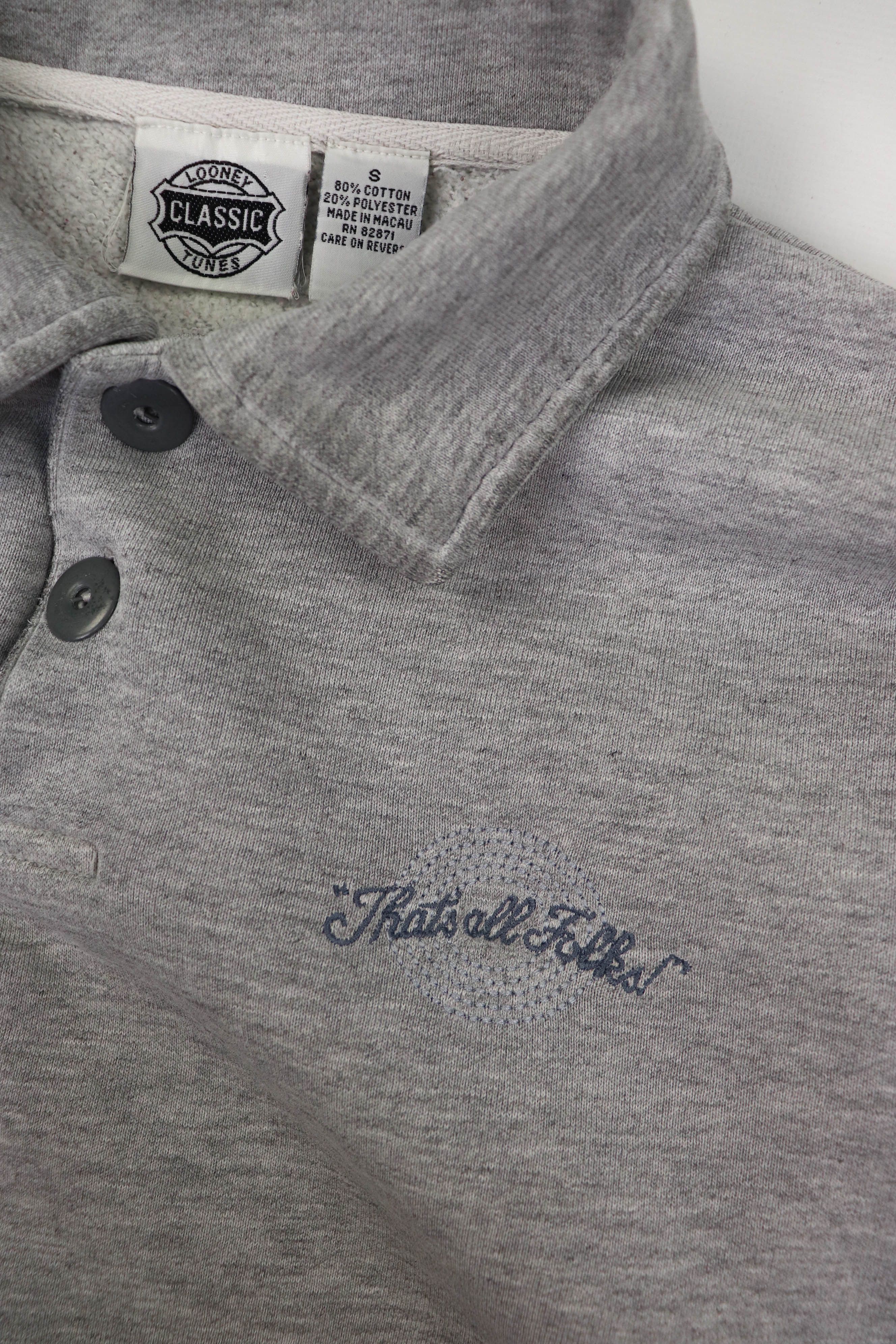 Vintage Looney Tunes Vintage ⓒ1994 Warner Bros Pullover Sweatshirt Size US S / EU 44-46 / 1 - 7 Thumbnail