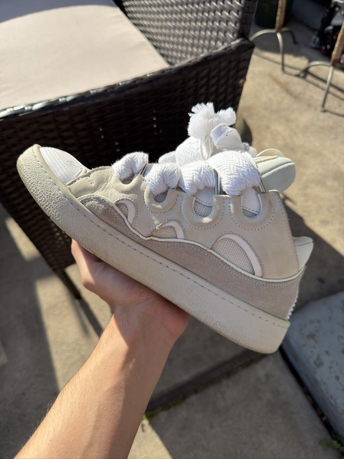 Lanvin Lanvin Curb Sneaker Size US 8 / EU 41 - 3 Thumbnail