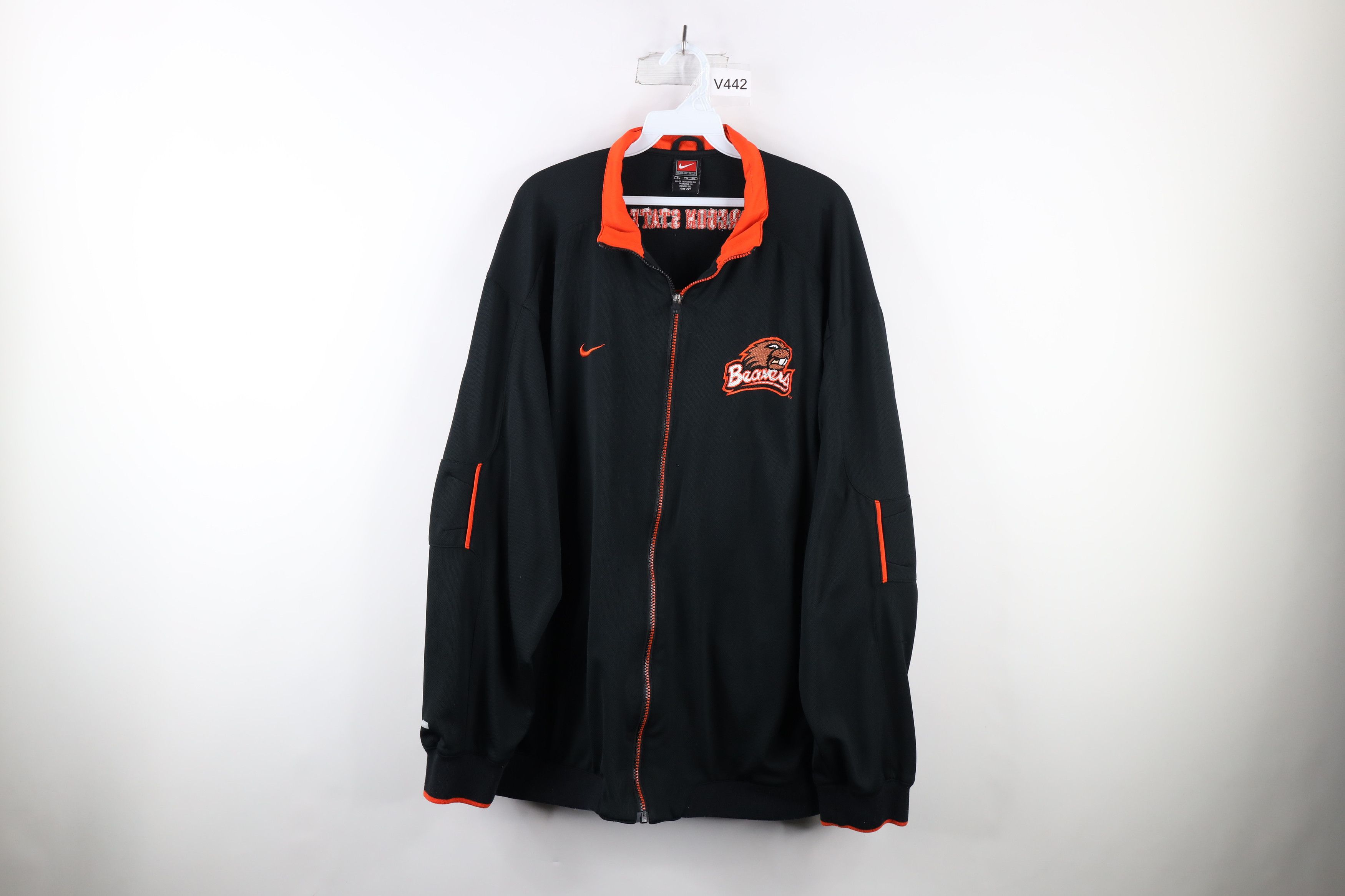 Image of Nike Oregon State University Football Jacket Black, Men's (Size XL)