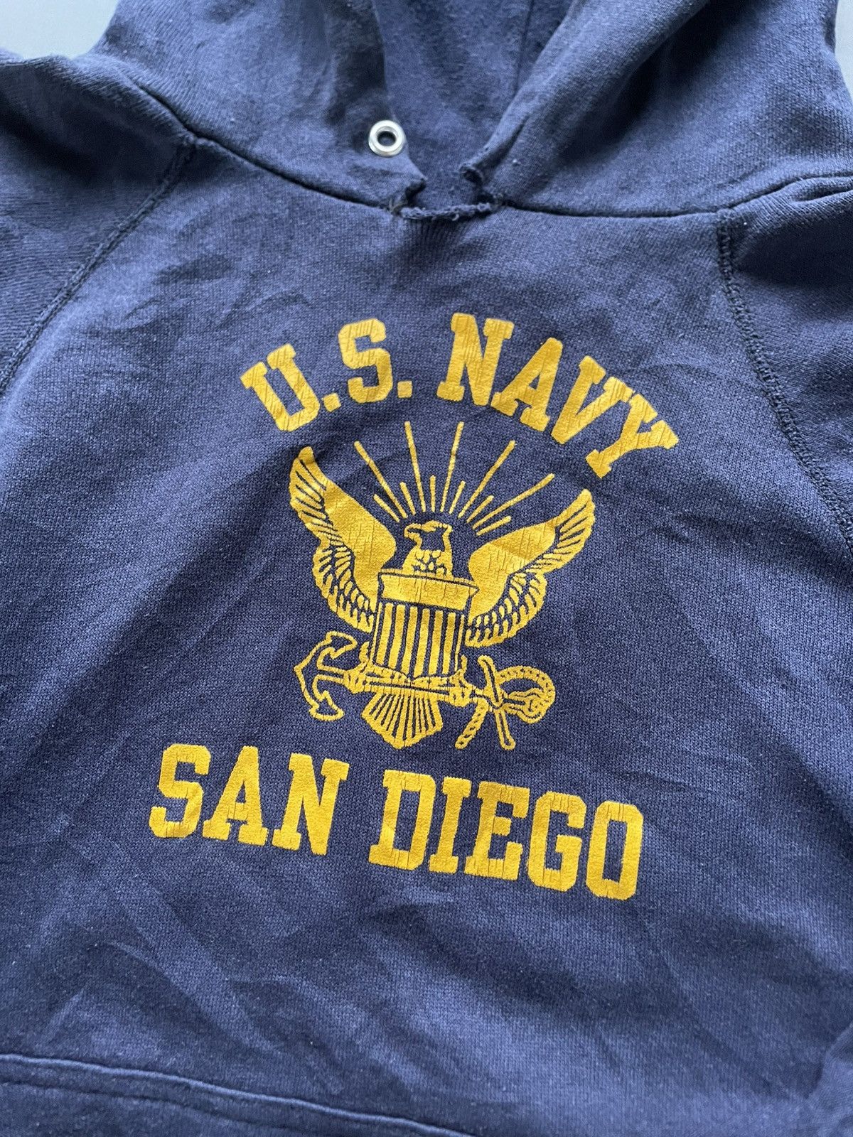 Vintage Vtg 80's US Navy Military Hoodie N1 Deck Jacket Us Army Size US M / EU 48-50 / 2 - 5 Thumbnail