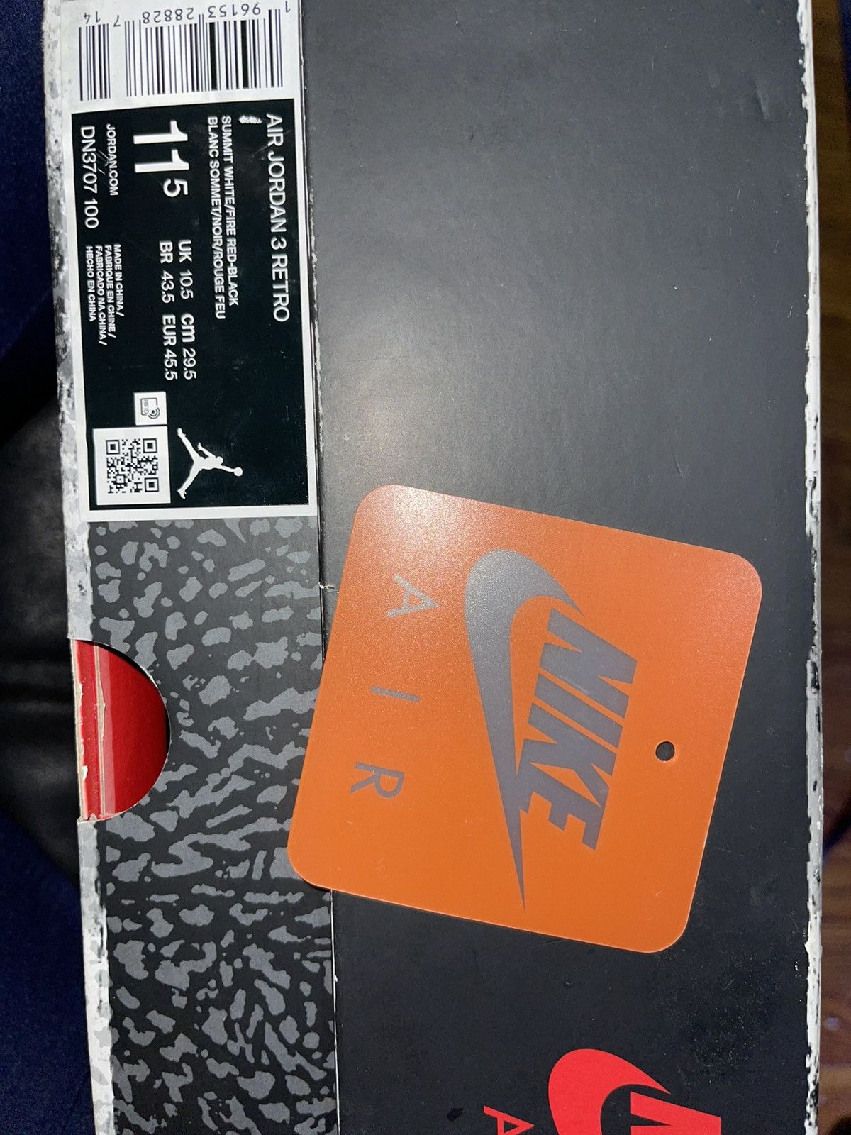 Jordan Brand × Nike Jordan 3 ‘Reimagined’ Size US 11.5 / EU 44-45 - 6 Thumbnail