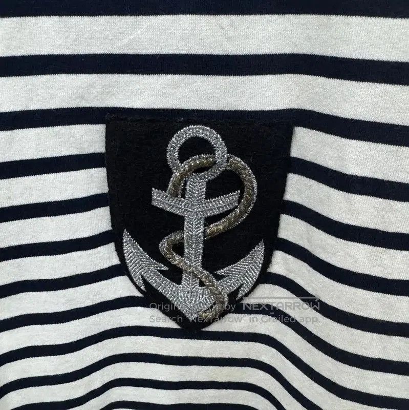 Balmain Balmain Striped Long Sleeve Cotton Sweatshirt . Size US S / EU 44-46 / 1 - 4 Thumbnail