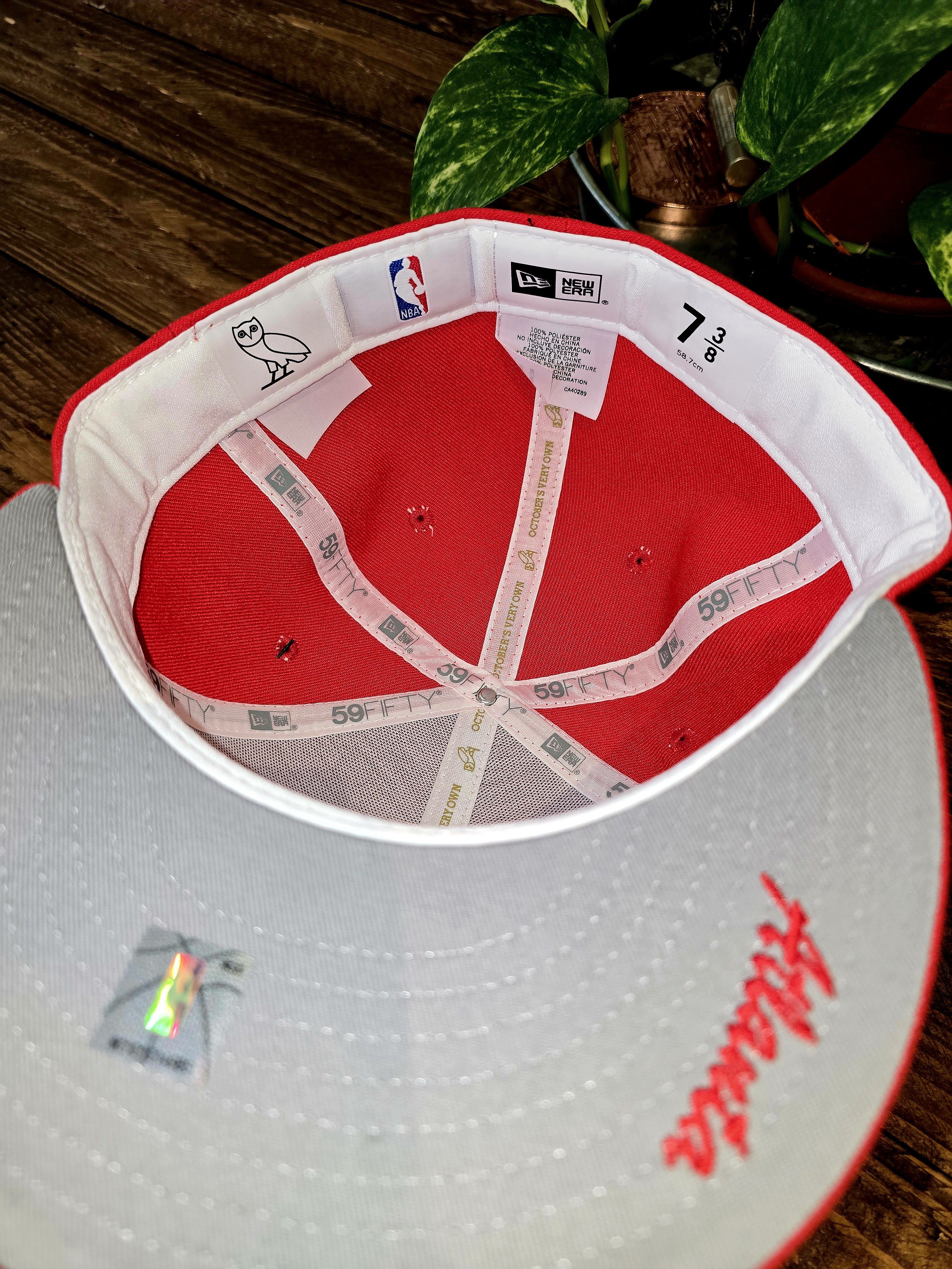 New Era × October's Very Own Atlanta Hawks hat 7 3/8 ovo x New Era x nba Size ONE SIZE - 5 Thumbnail