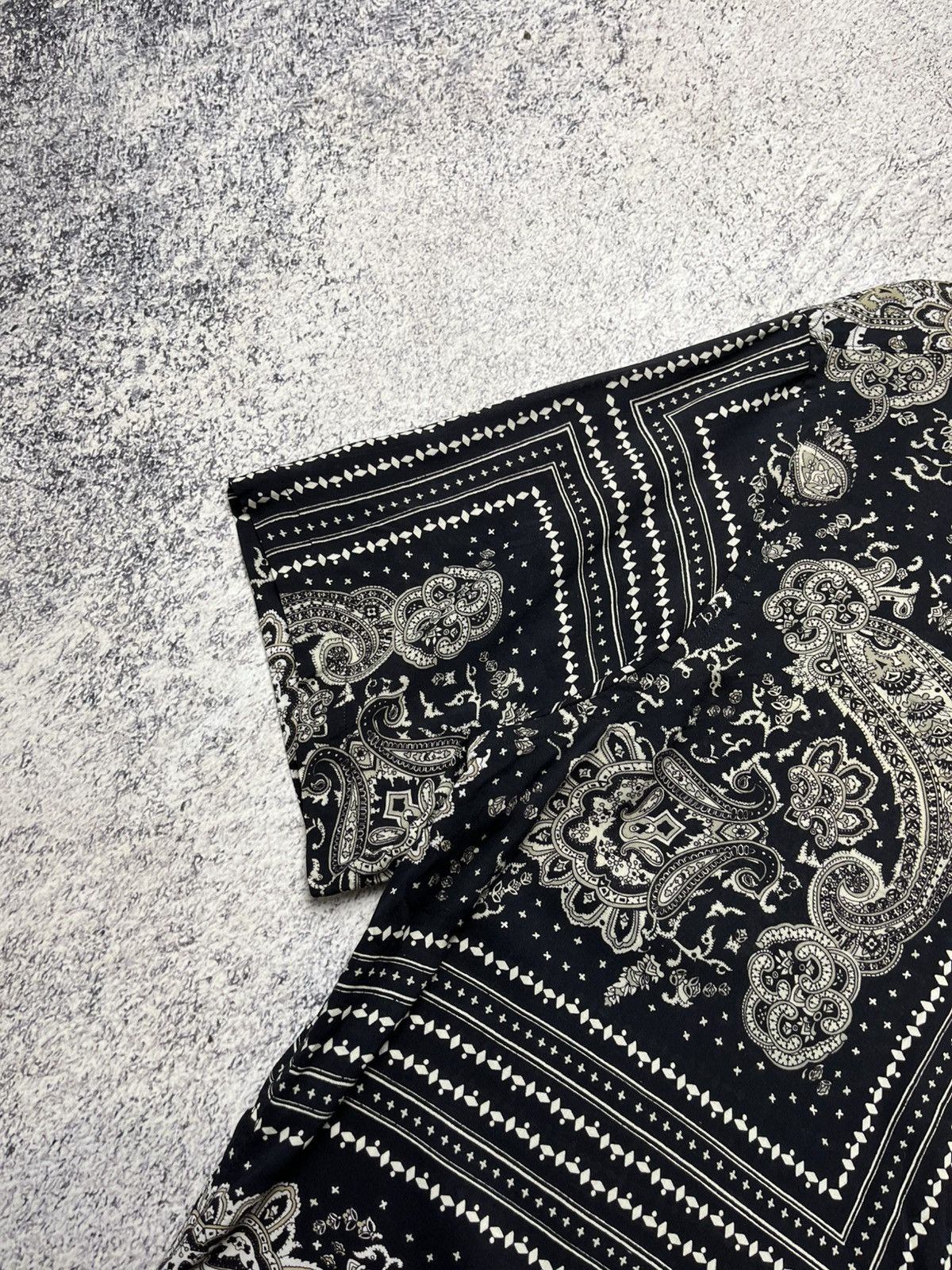 Allsaints Designer Allsaints Bandana Hawaii crazy oversize shirt Size US L / EU 52-54 / 3 - 11 Thumbnail