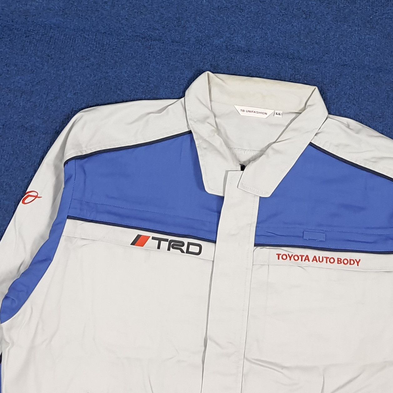 Japanese Brand Vintage TRD Toyota Motor Sports Custom Logo Jacket C282N21 Size US L / EU 52-54 / 3 - 4 Thumbnail