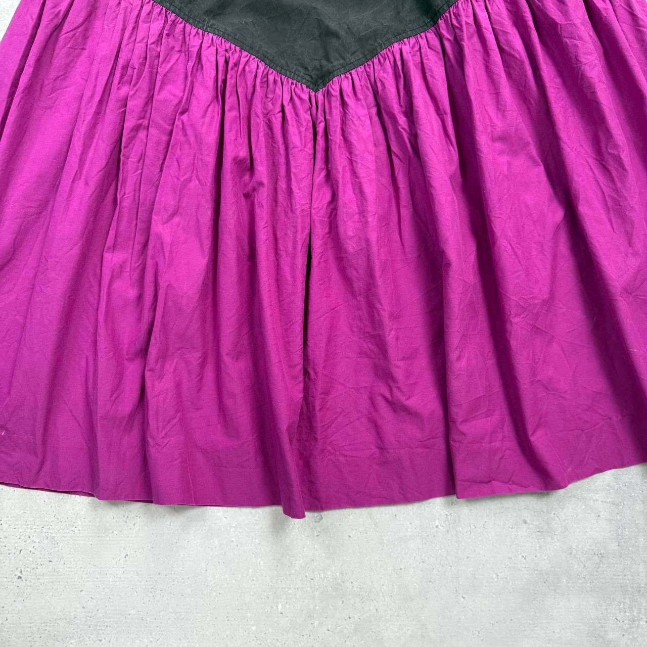 Saint Laurent Paris Vintage 70s Saint Laurent Rive Gauche A-Line Skirt FR 38 Size 27" / US 4 / IT 40 - 9 Thumbnail
