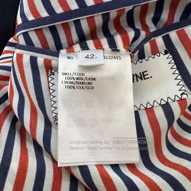 Thom Browne Thom Browne Overcoat in Dark Blue with Gold Buttons Size M / US 6-8 / IT 42-44 - 6 Thumbnail