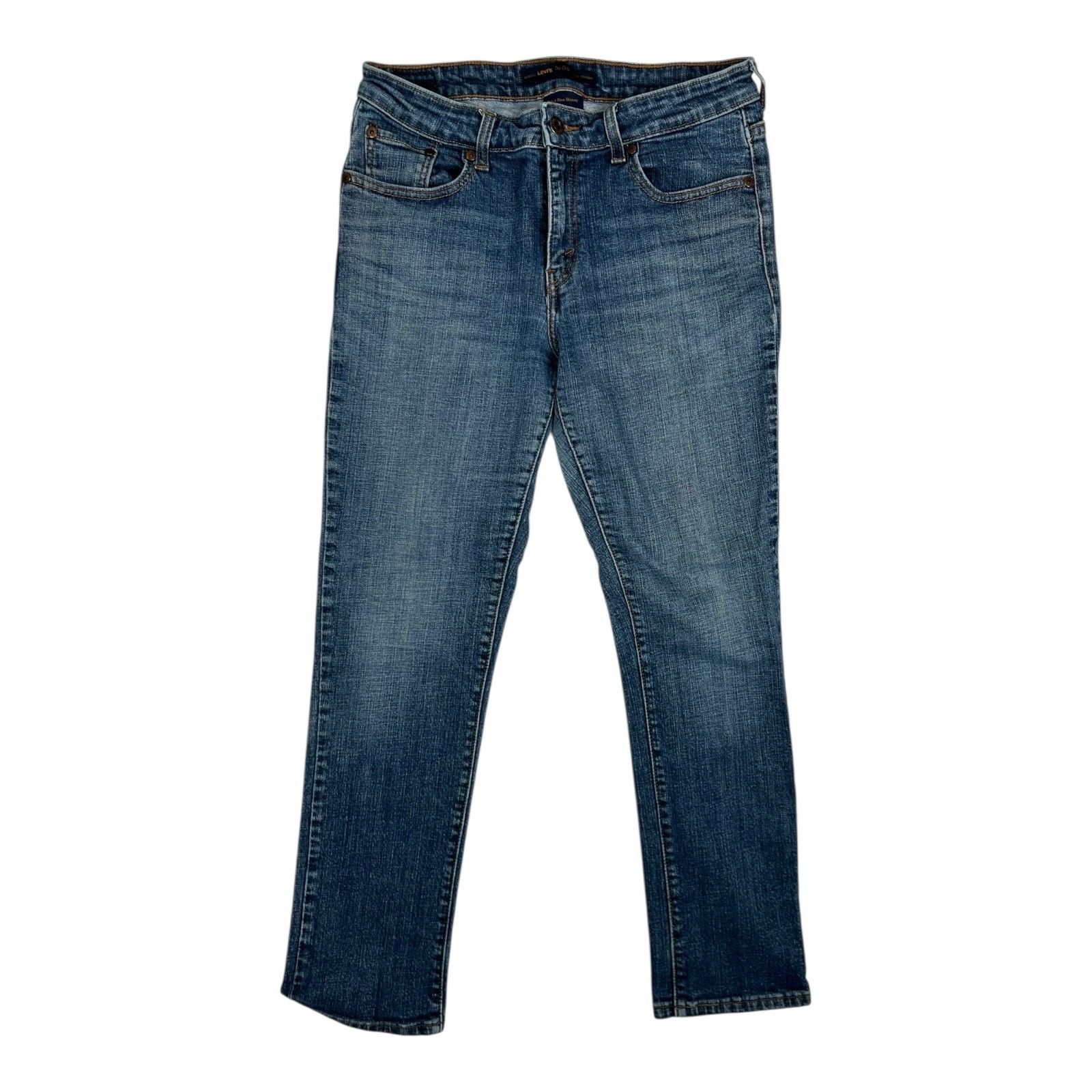 Levi's Levi's Jeans Women's 10S Blue Mid Rise Skinny 30x28 Stretch Size 30" / US 8 / IT 44 - 1 Thumbnail