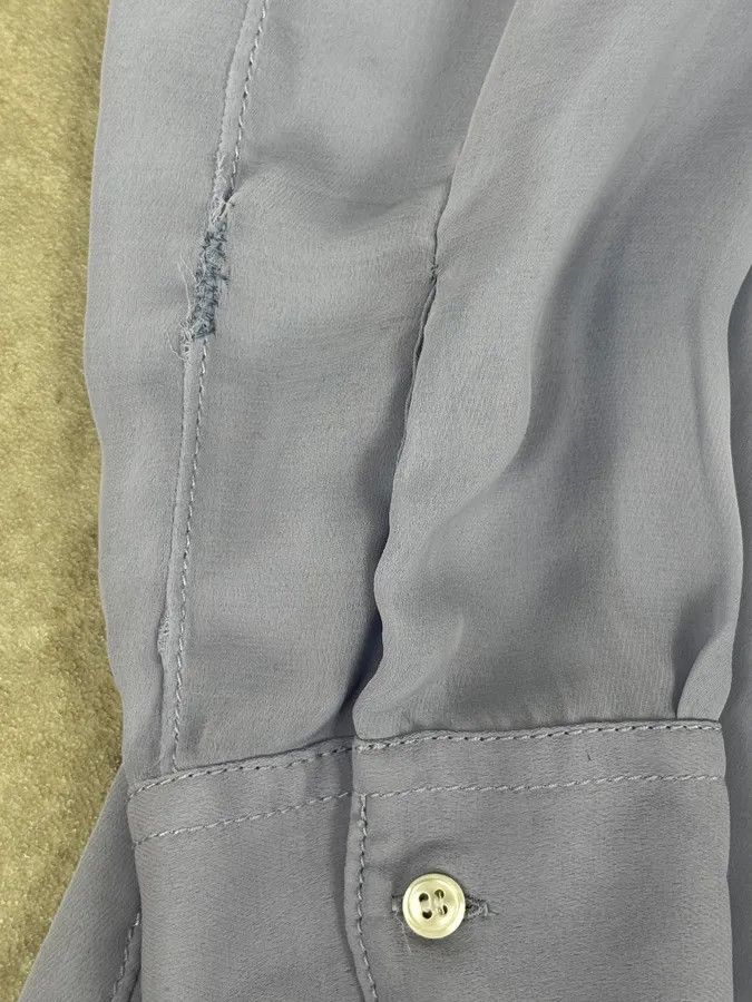 Comme des Garcons Comme des Garçons Shirt Blue Abstract Face Shirt Size US L / EU 52-54 / 3 - 9 Thumbnail