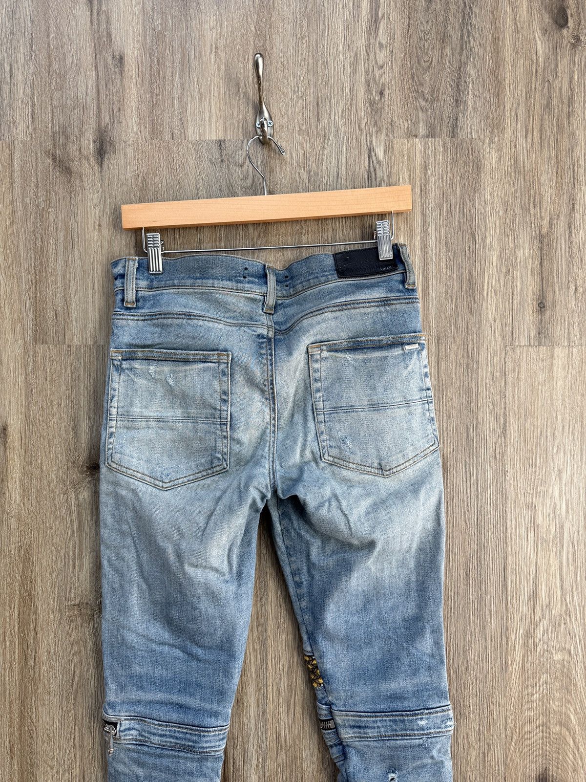 Amiri Amiri Blue MX2 Denim Jeans Size US 30 / EU 46 - 6 Thumbnail