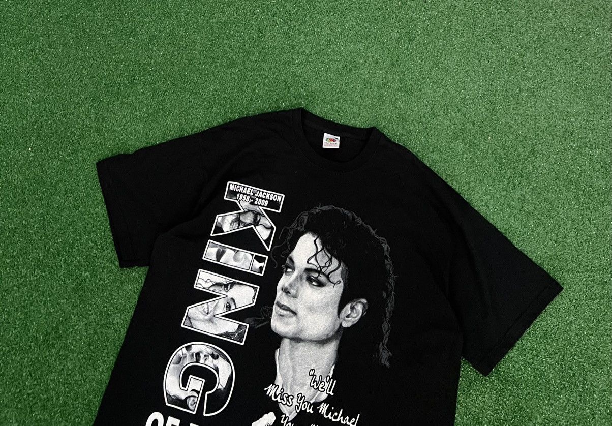 Michael Jackson Michael Jackson T-Shirt King Of Pop 2010 Size US L / EU 52-54 / 3 - 2 Thumbnail