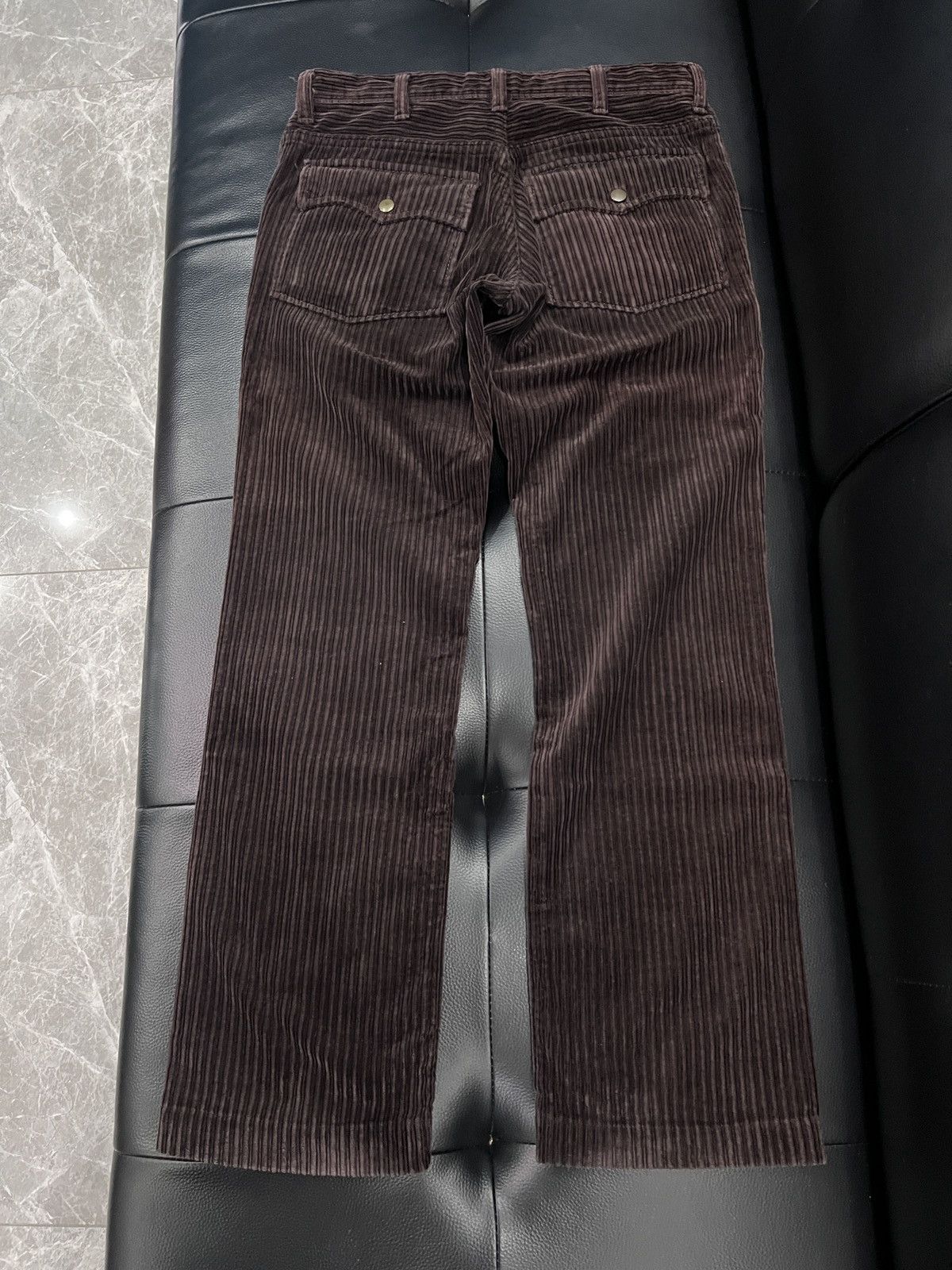Number (N)ine Number (N)ine AW02 Corduroy External Pocket Trousers Size US 32 / EU 48 - 2 Thumbnail