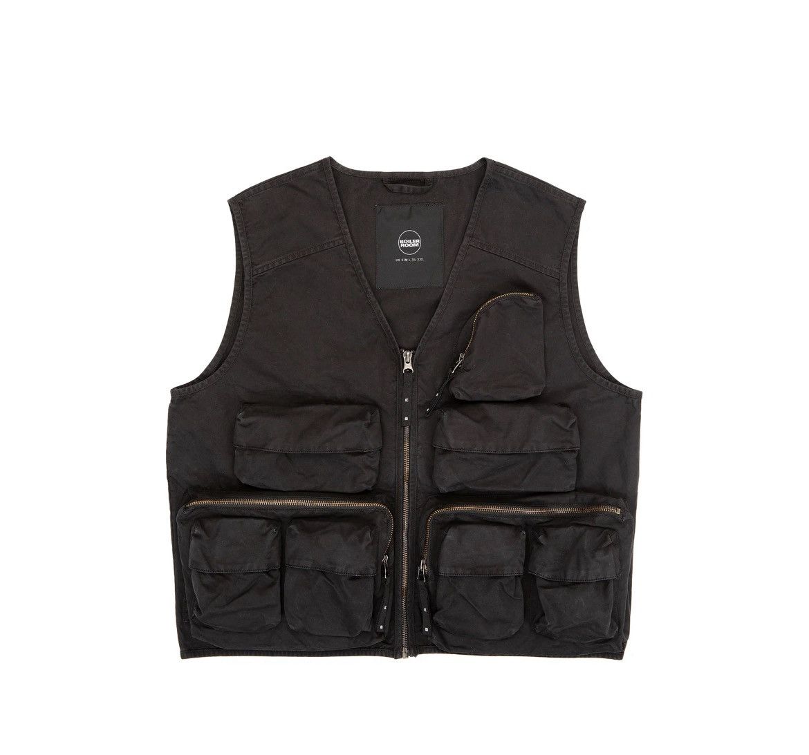 Boiler Room Boiler Room Multi Pocket Gilet Vest size Medium Black Size US M / EU 48-50 / 2 - 1 Thumbnail