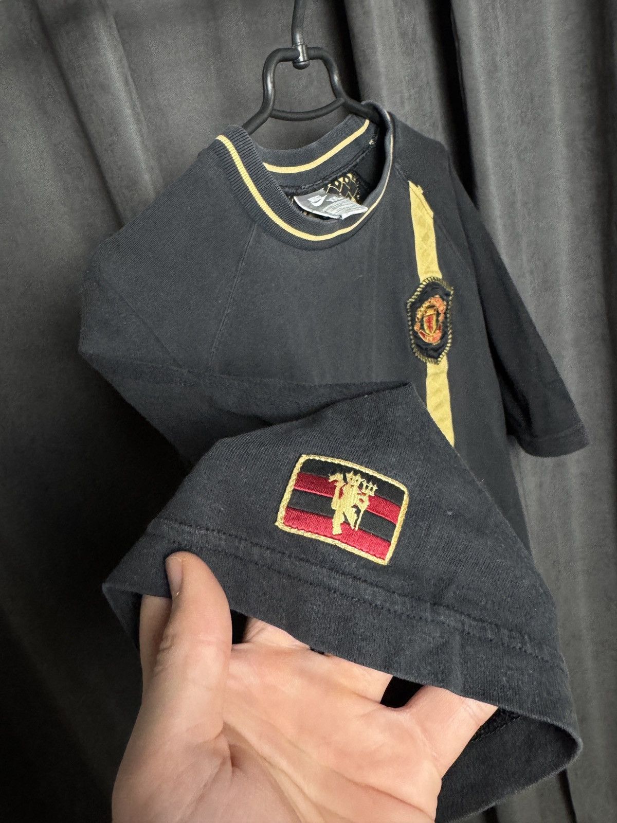 Vintage Manchester United Soccer Shirt Jersey Nike Size US XXL / EU 58 / 5 - 5 Thumbnail