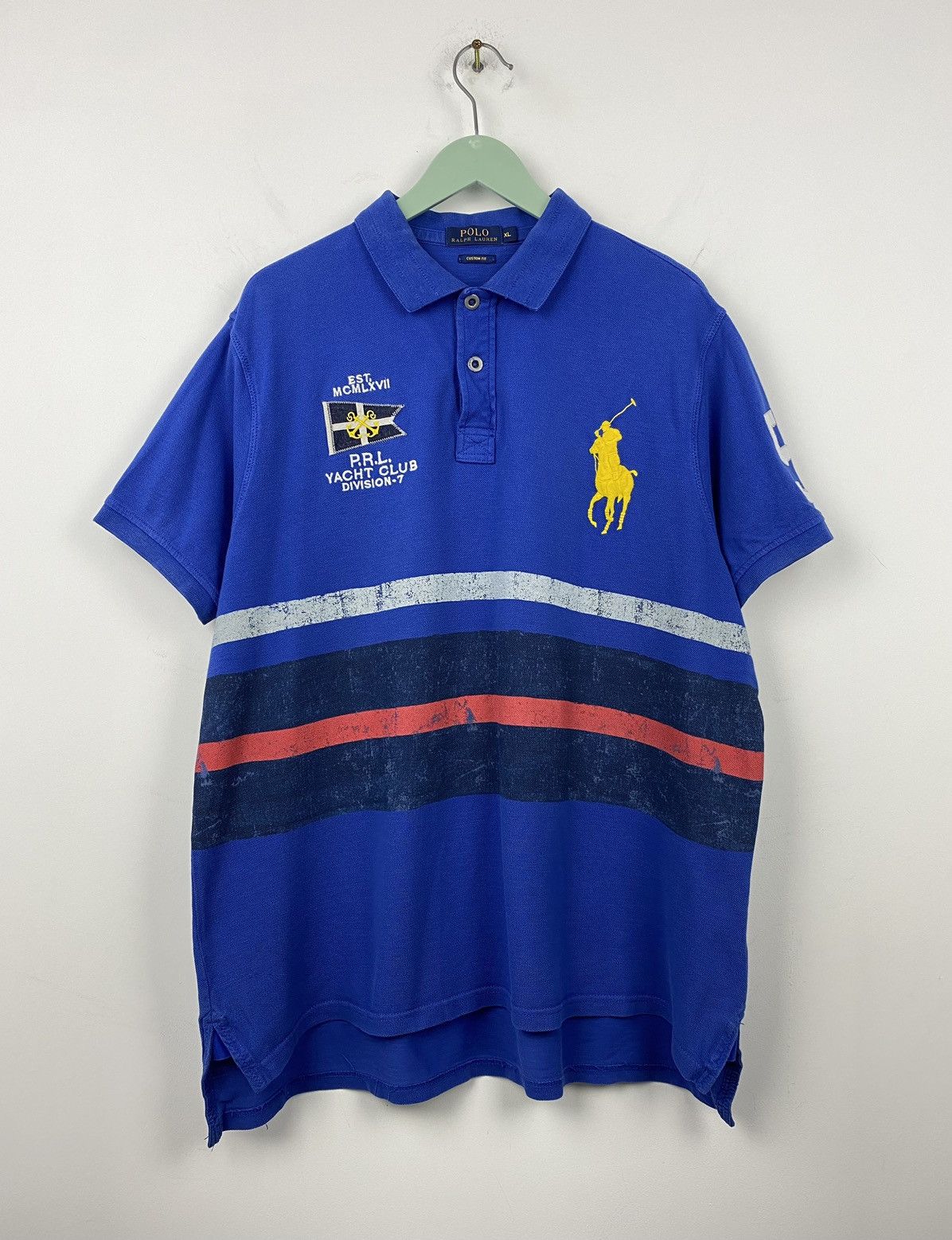 Rugby Ralph Lauren Polo Ralph Lauren Rugby Big Logo Polo Shirt Y2K Size US XL / EU 56 / 4 - 1 Thumbnail