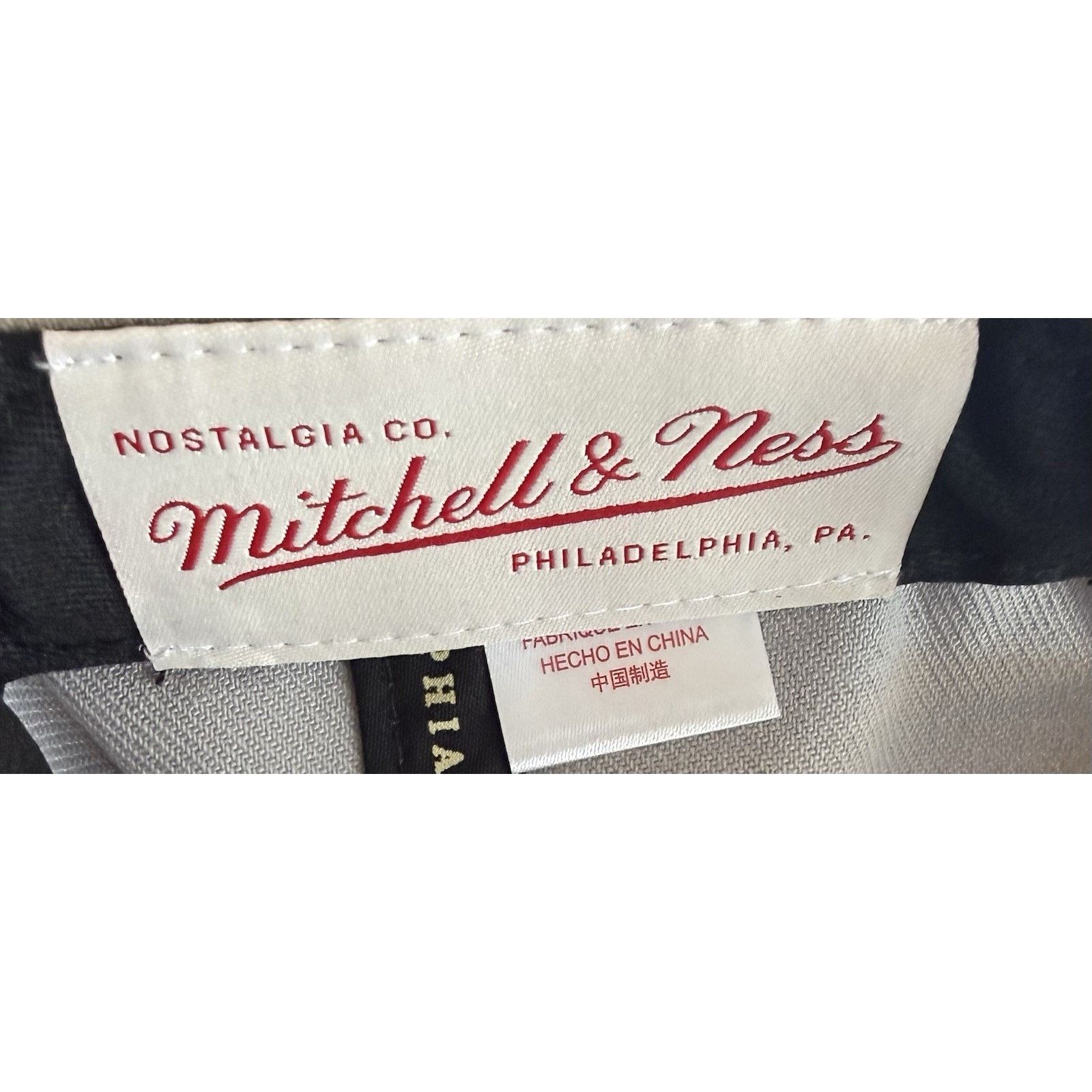 Mitchell & Ness Mitchell & Ness Angels Snapback Hat Cooperstown Gray/Navy Size ONE SIZE - 6 Thumbnail