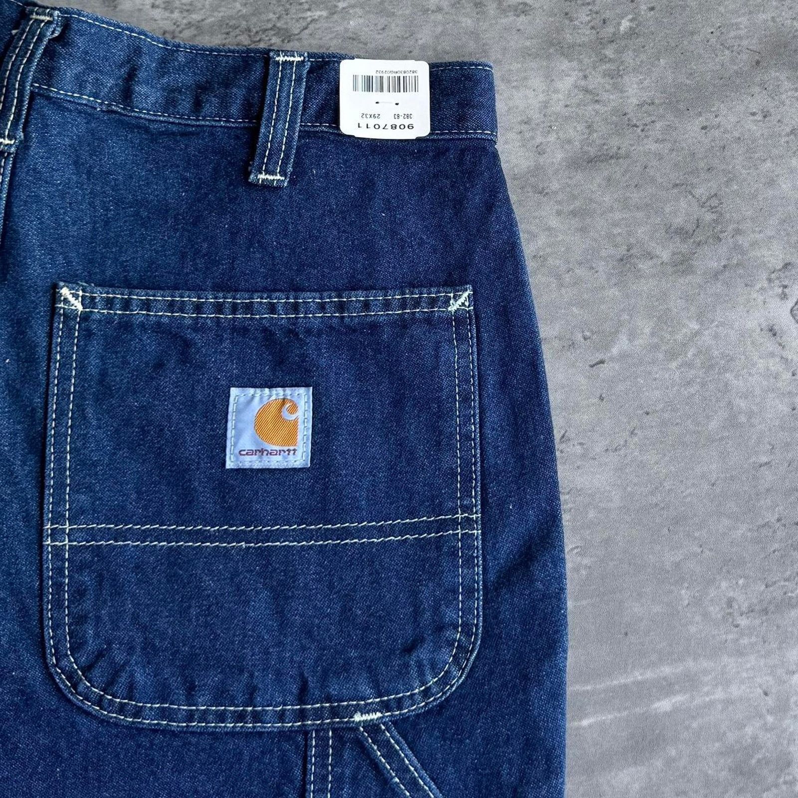 Carhartt × Carhartt Wip × Vintage Vintage Y2K Carhartt Carpenter Baggy Skater Dungaree Jeans Size US 29 - 3 Thumbnail