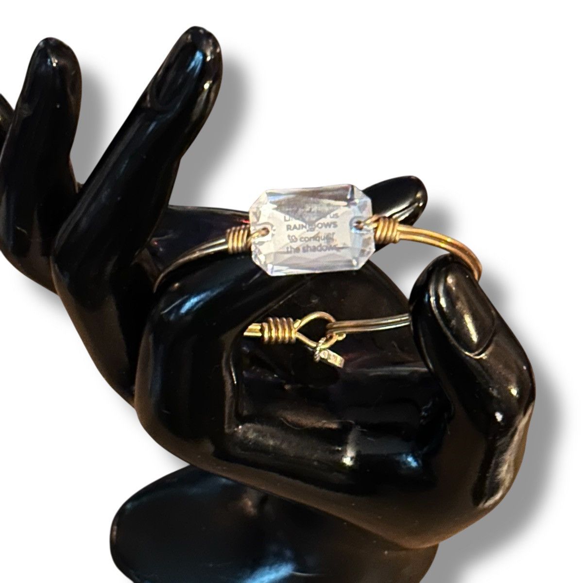 Other Luca + Danni Life sends us rainbows crystal bangle bracelet Size ONE SIZE - 2 Thumbnail