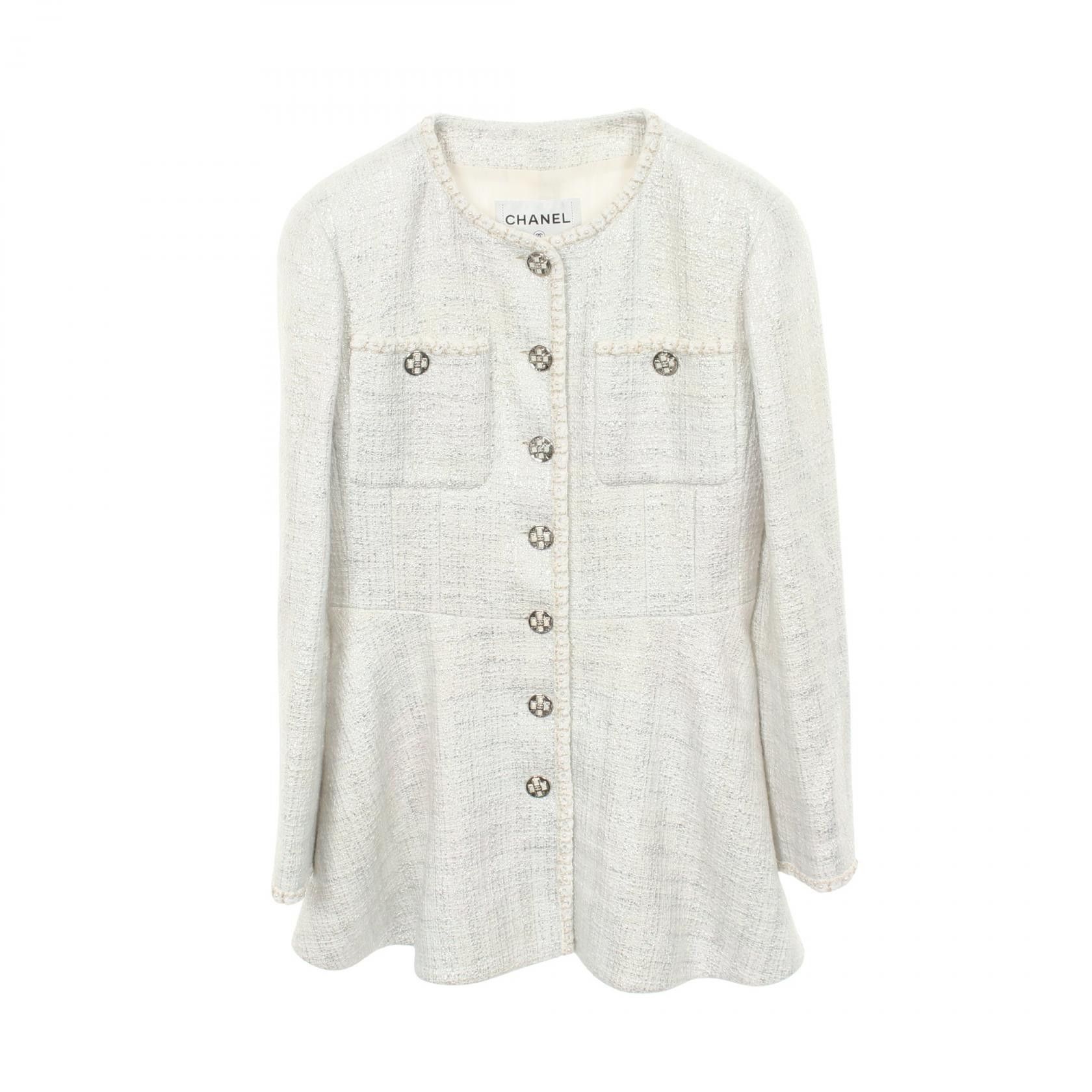 Chanel Chanel Chanel Cotton Jacket Textile Outerwear DUTY FREE for USA Size ONE SIZE - 1 Thumbnail