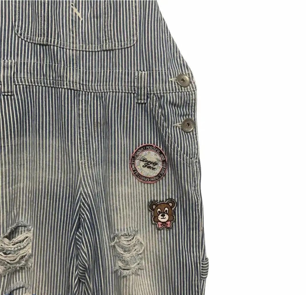 Hysteric Glamour JAPANESE VINTAGE 32x31 TROUSERS HICKORY STRIPED OVERALLS Size US 32 / EU 48 - 5 Thumbnail