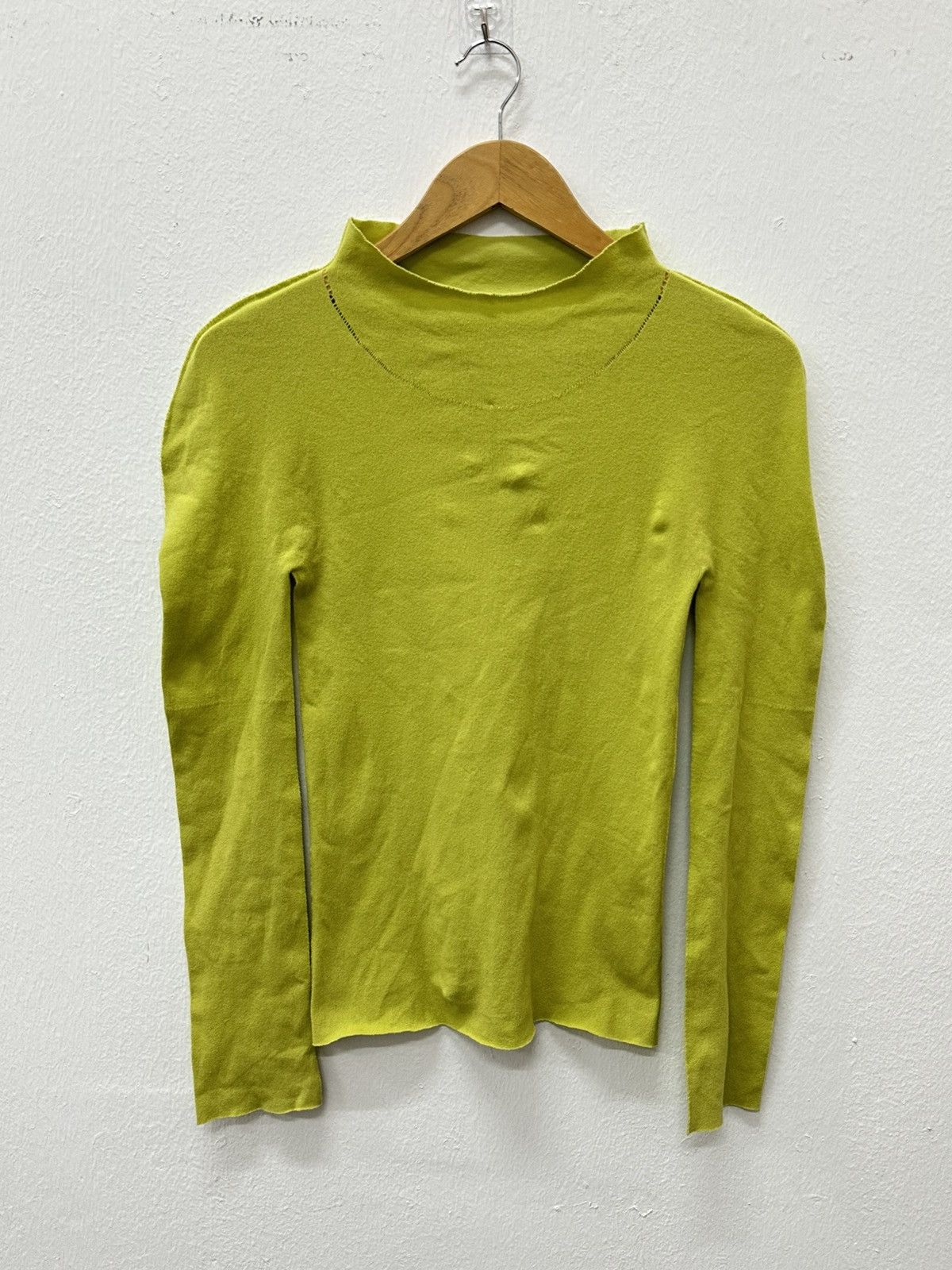 Issey Miyake Issey Miyake A-POC®️ Neon Turtleneck L/S Shirt Size US M / EU 48-50 / 2 - 9 Thumbnail