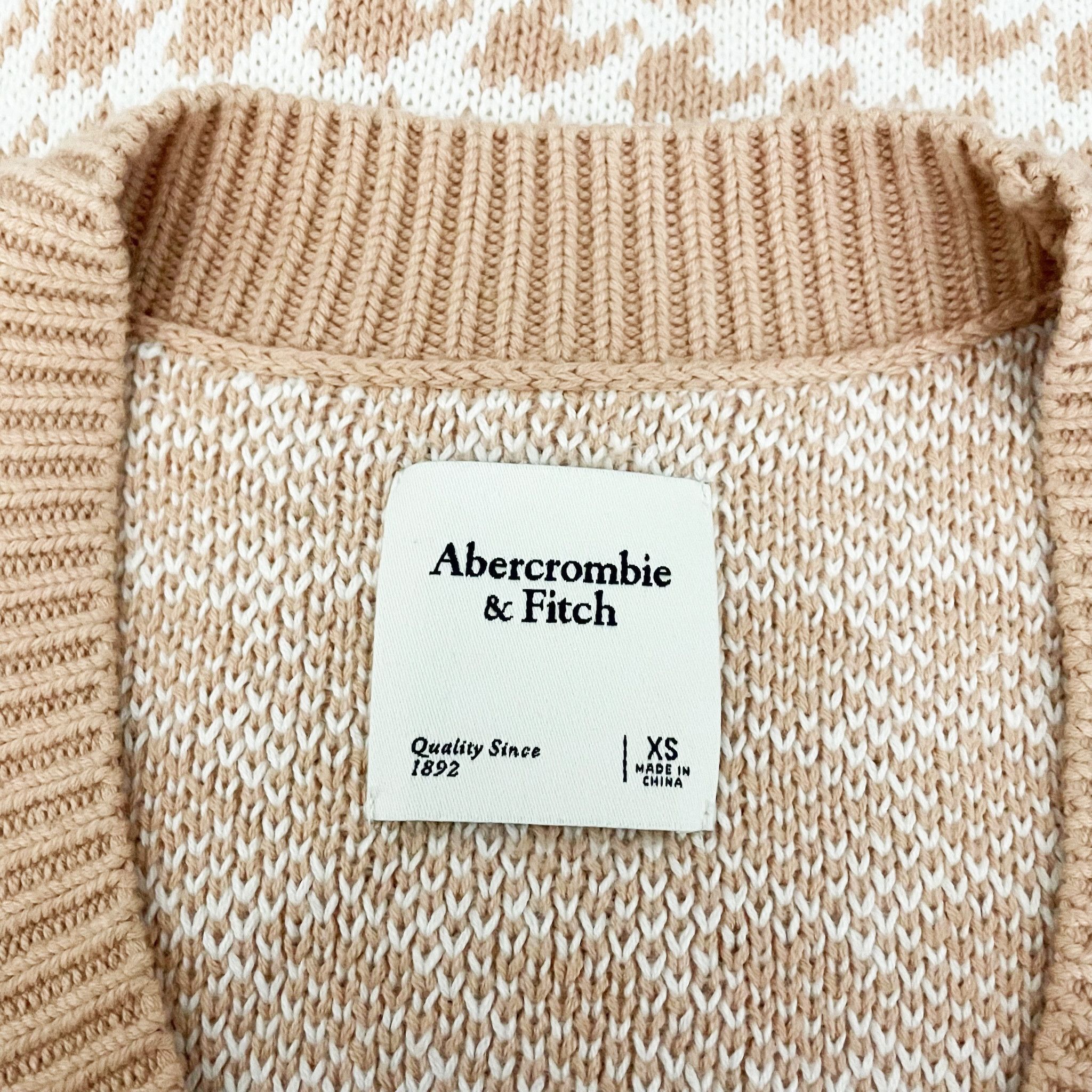Abercrombie & Fitch NEW Abercrombie & Fitch Cotton Blend Knit Size XS / US 0-2 / IT 36-38 - 2 Thumbnail